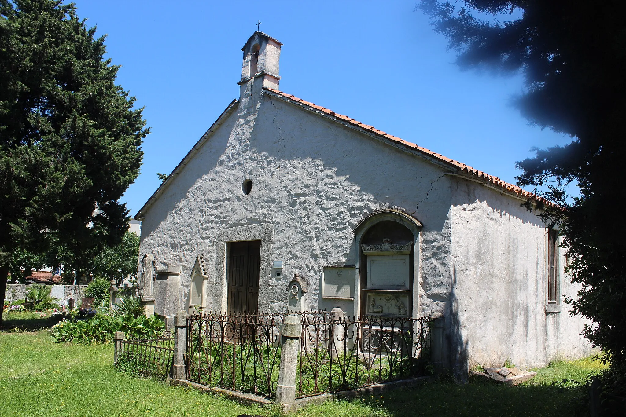 Photo showing: Saint Agatha church (Crkva Sveti Agate), in Novigrad, Croatia