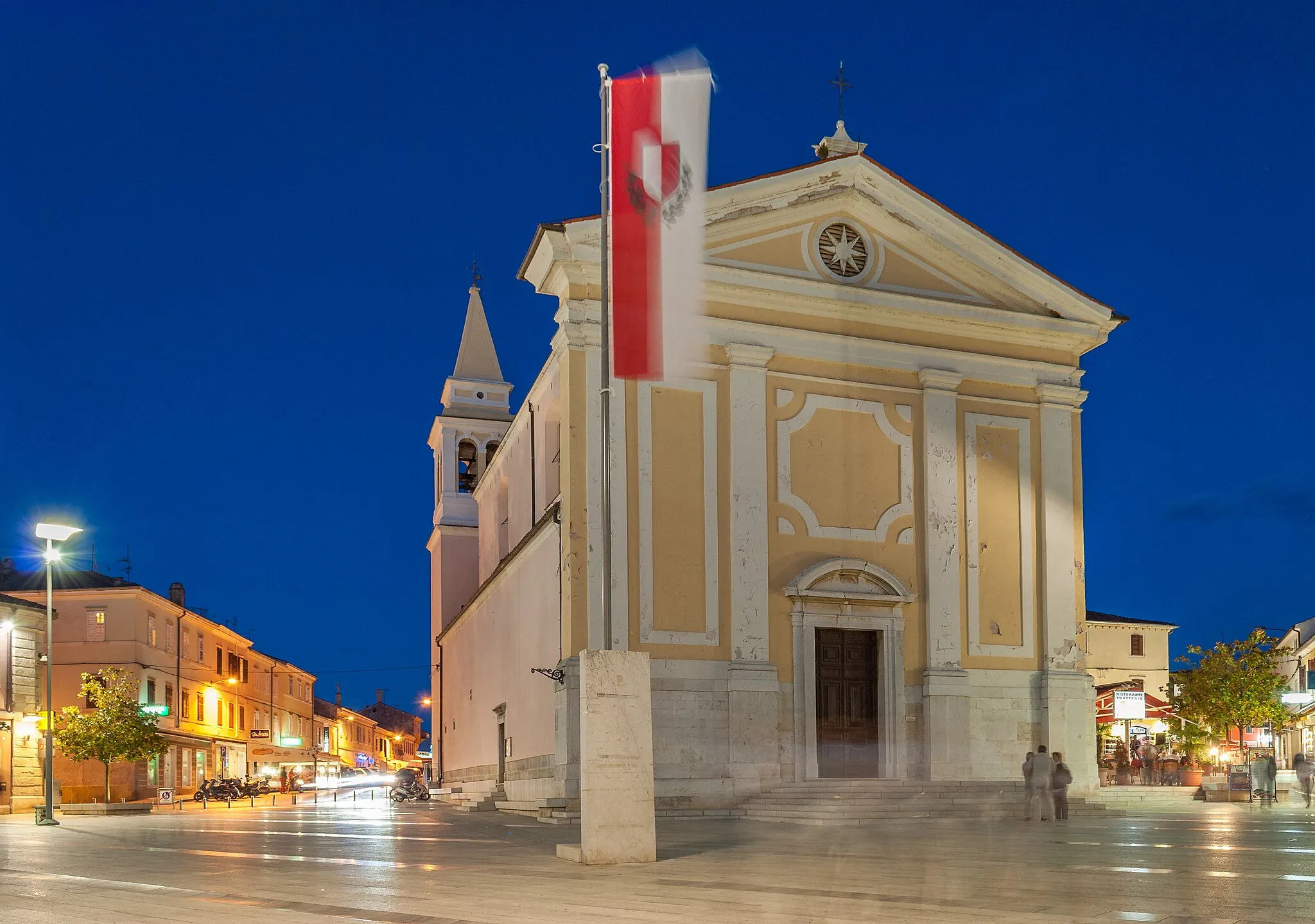 Photo showing: Church of Our Lady of the Angels in Poreč.