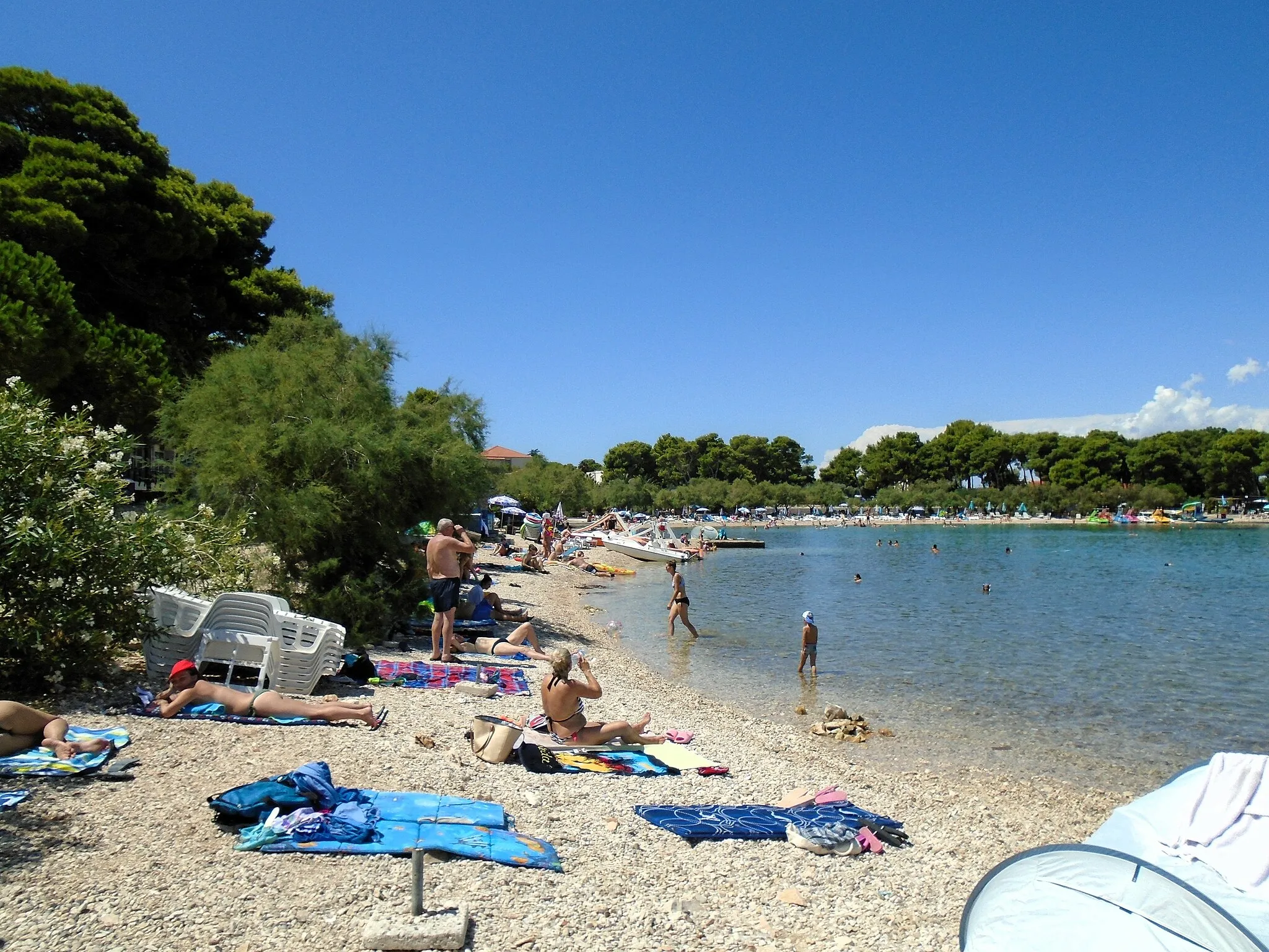 Photo showing: Supetar, island of Brač, Croatia - Vlačica Beach