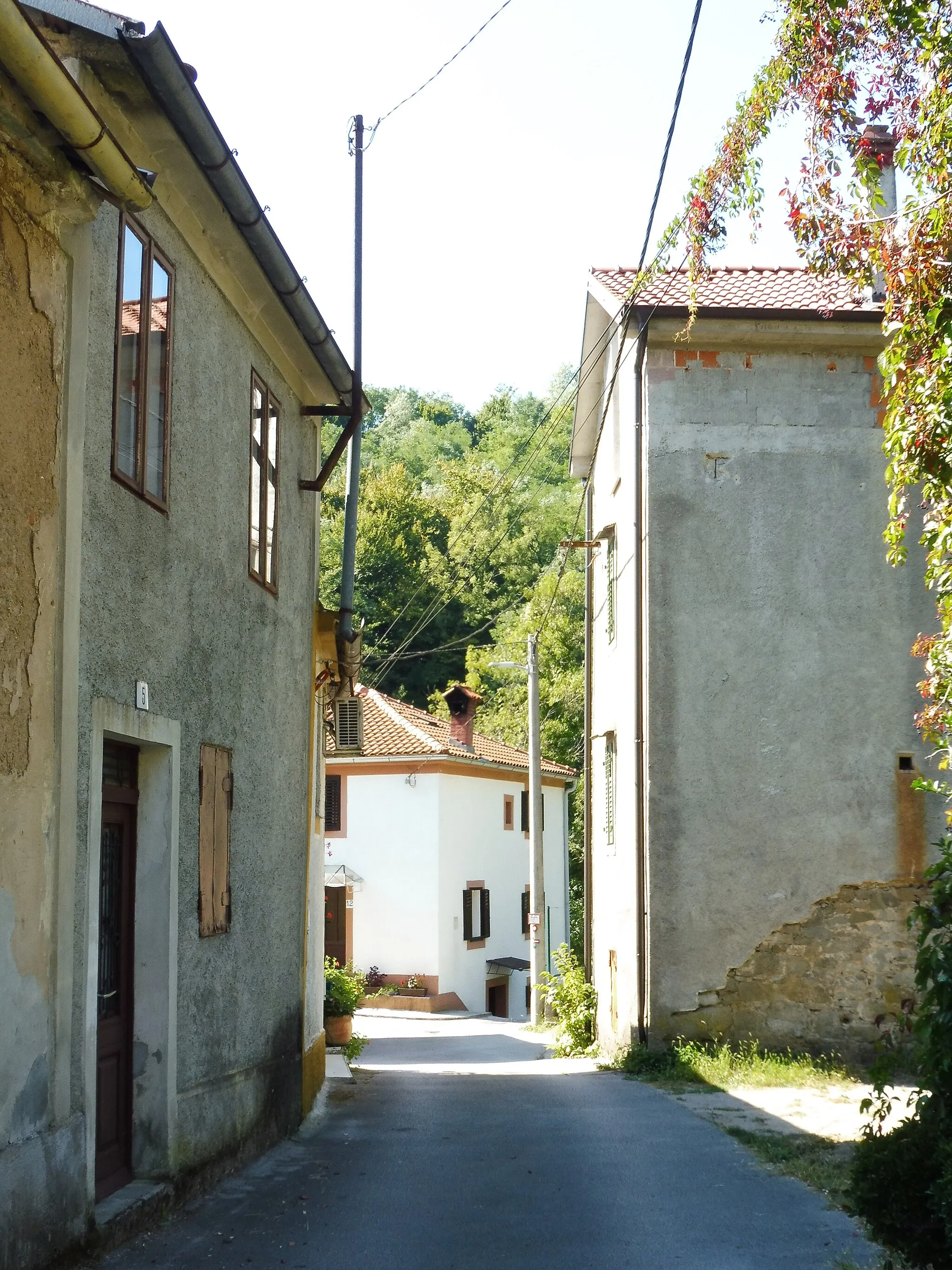 Photo showing: The village of Drastin in Jelenje municipality, Croatia