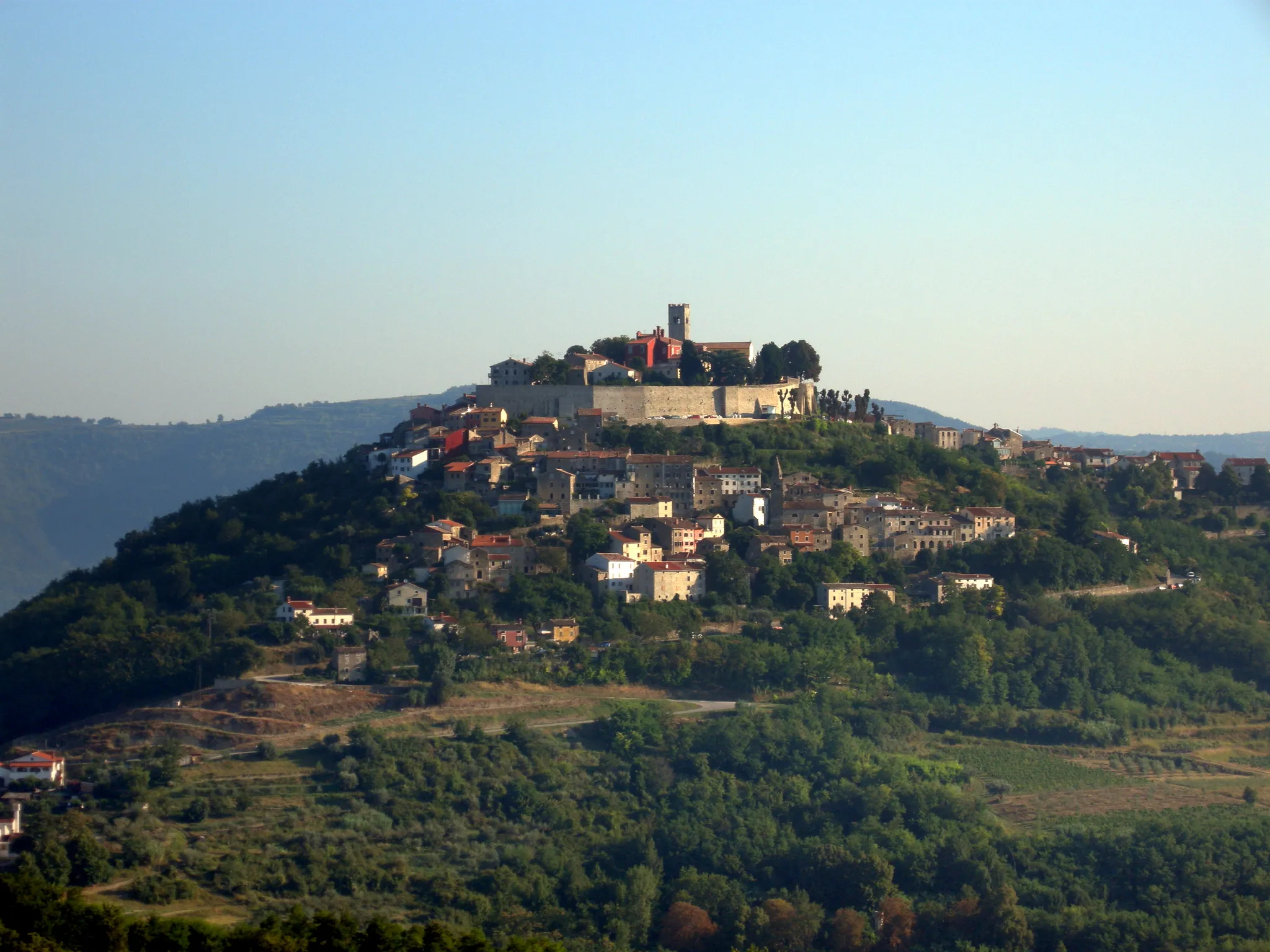 Photo showing: Motovun, Istra