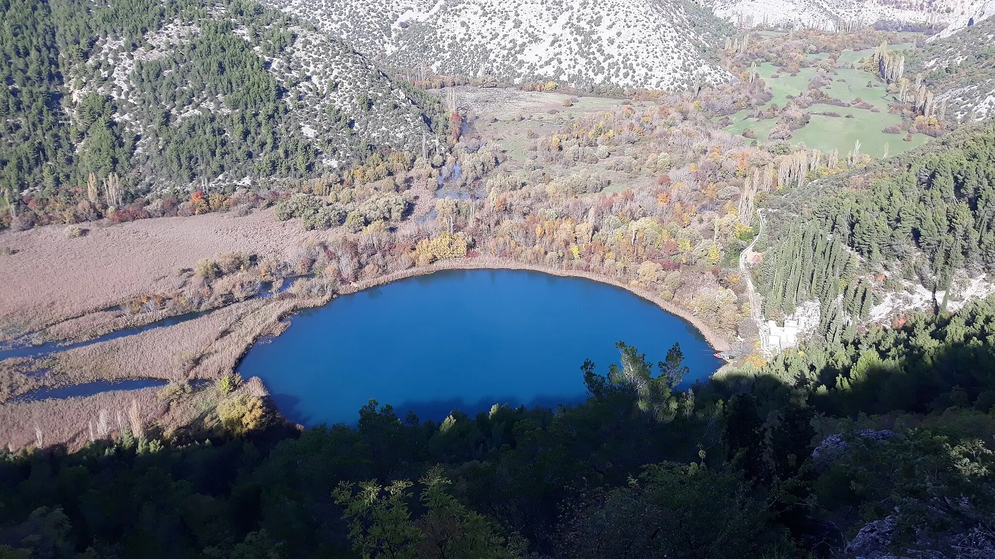 Photo showing: Torak lake, Cikola.river, Croatia