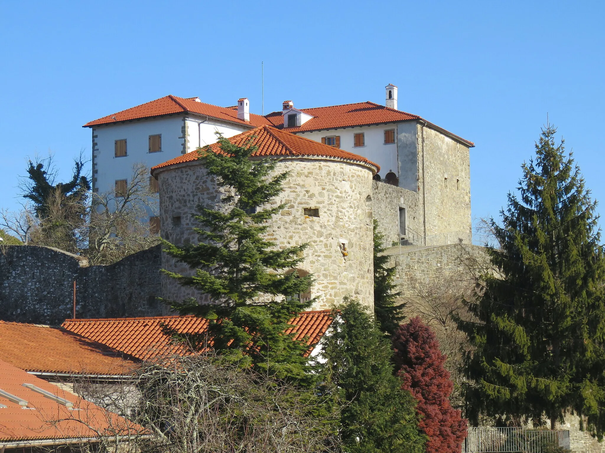 Photo showing: Prem Castle in Prem, Municipality of Ilirska Bistrica, Slovenia