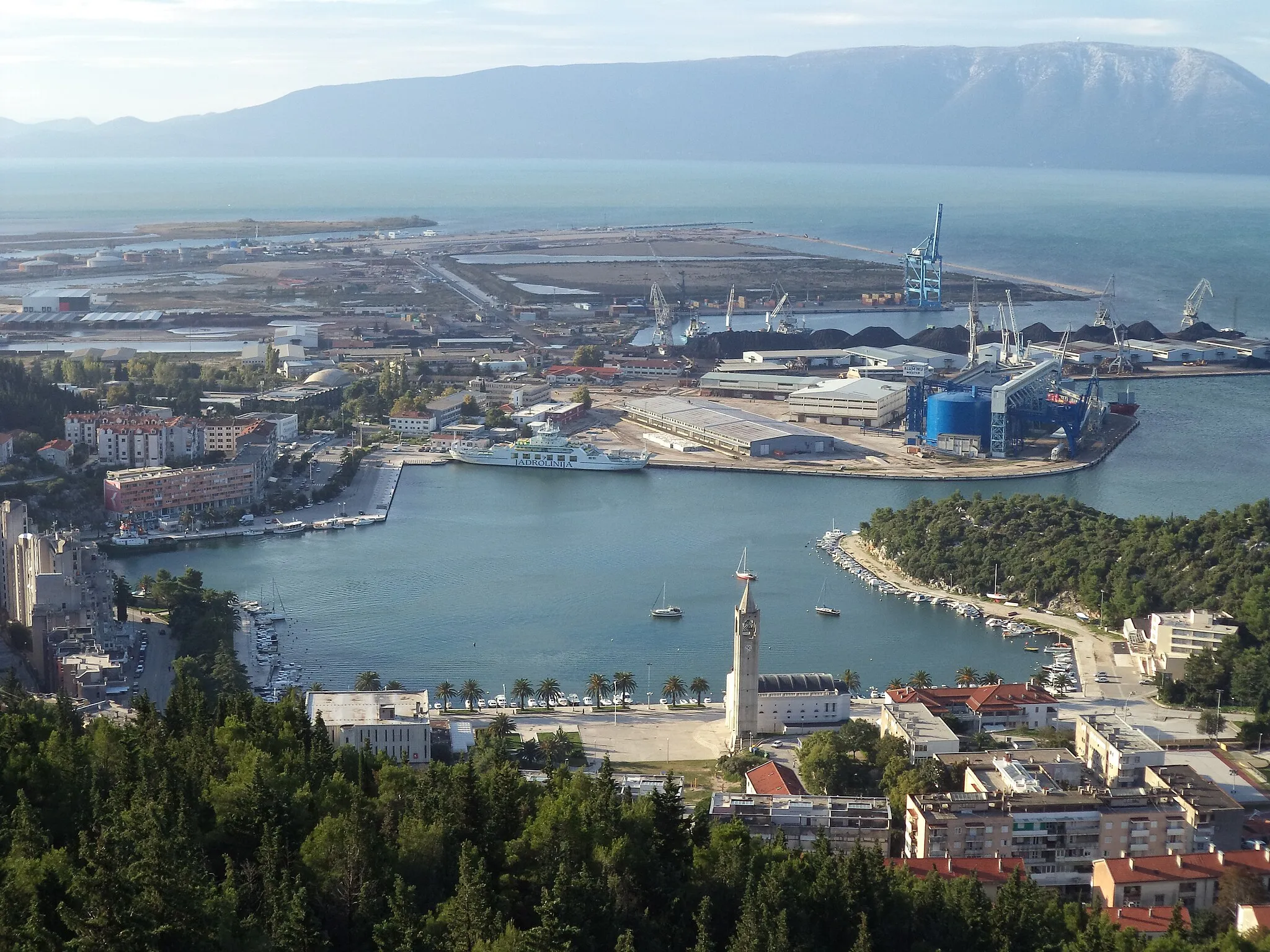 Photo showing: Port of  Ploče