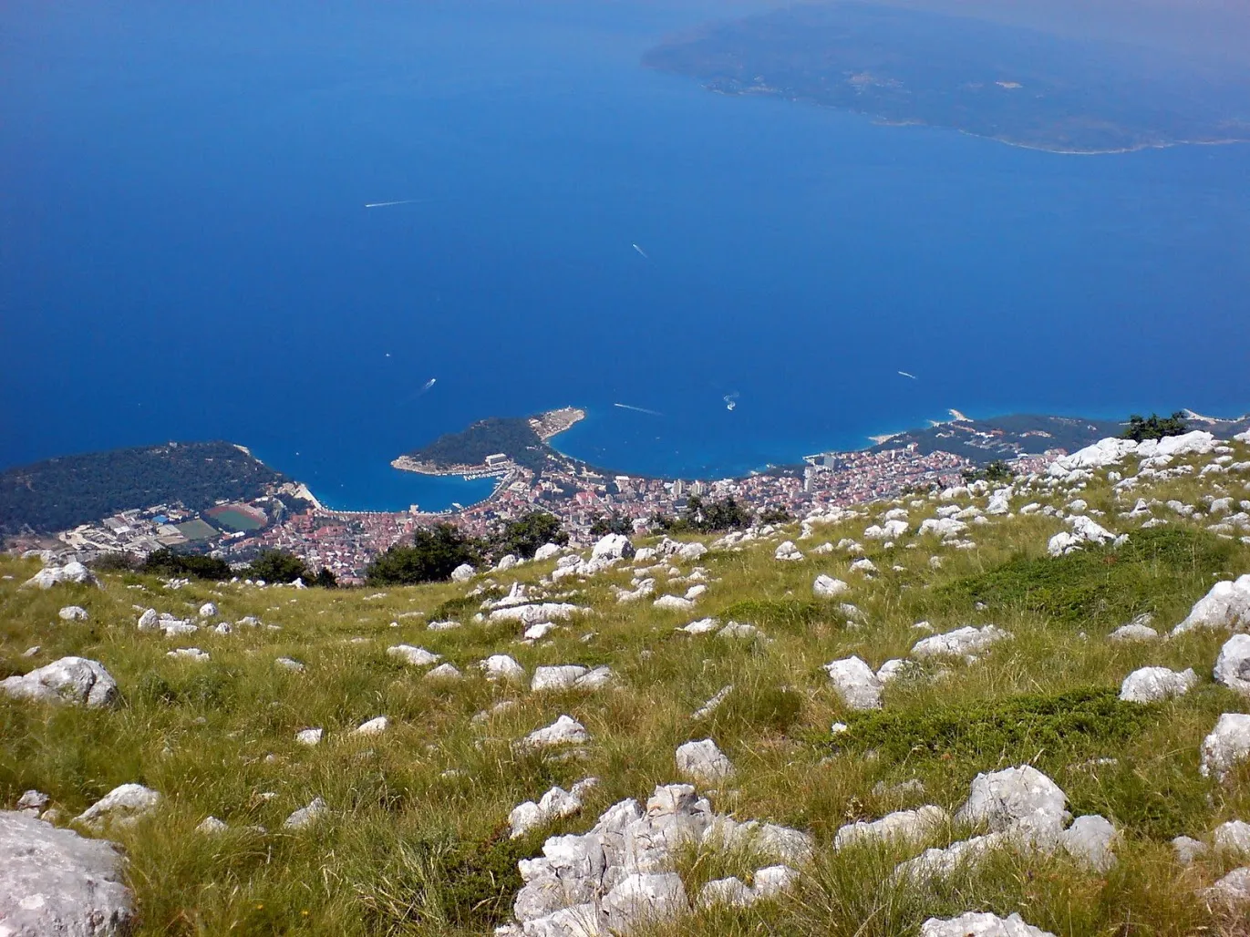 Photo showing: View from Biokovo