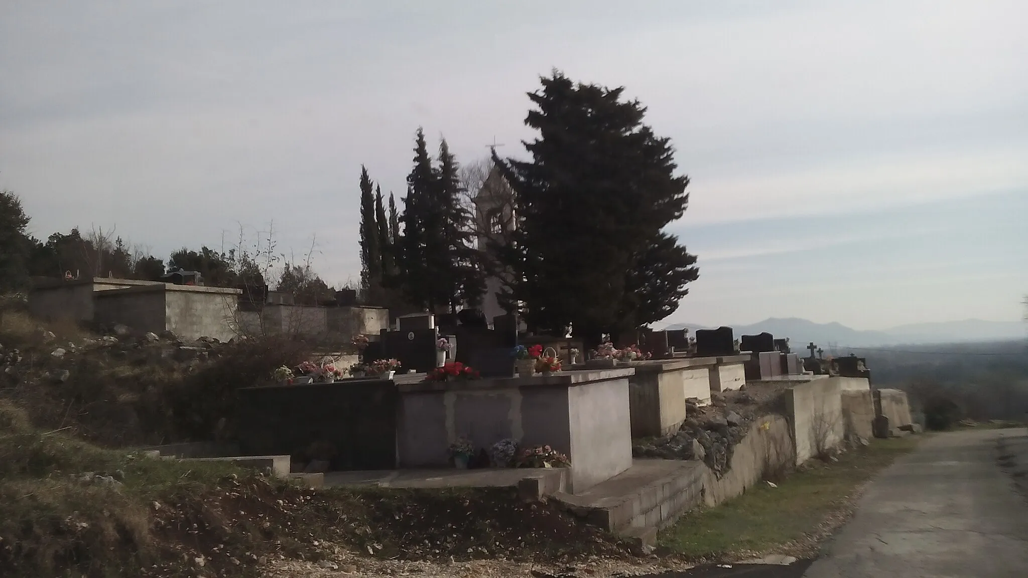 Photo showing: cemetery in Vrgorac