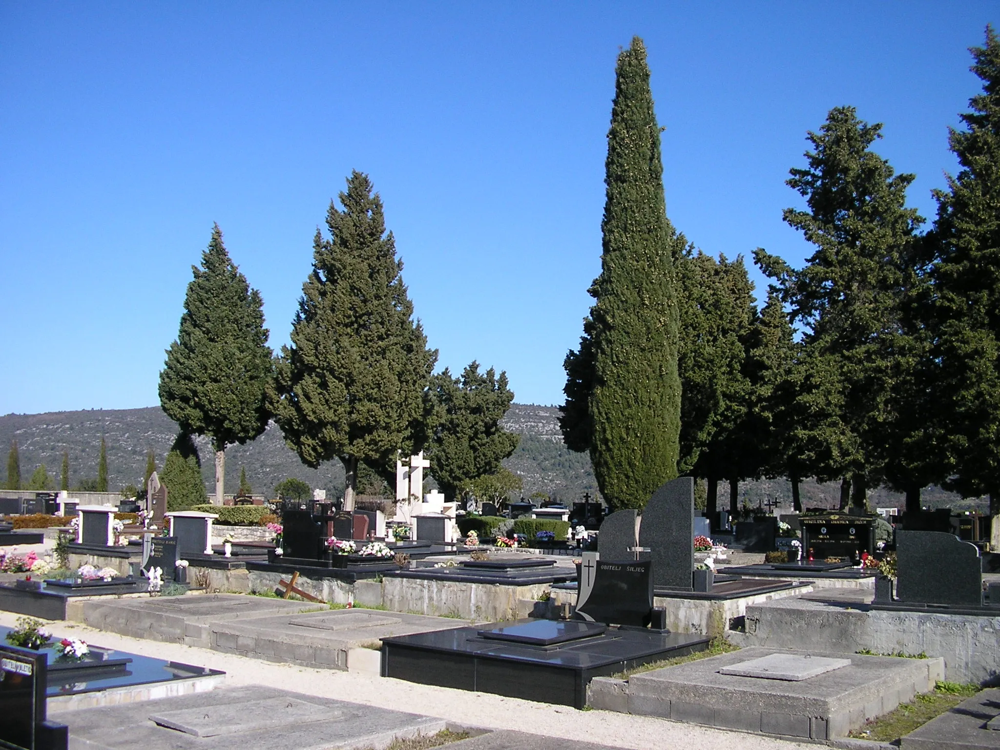 Photo showing: Cemetery in Vid (Metković, Croatia