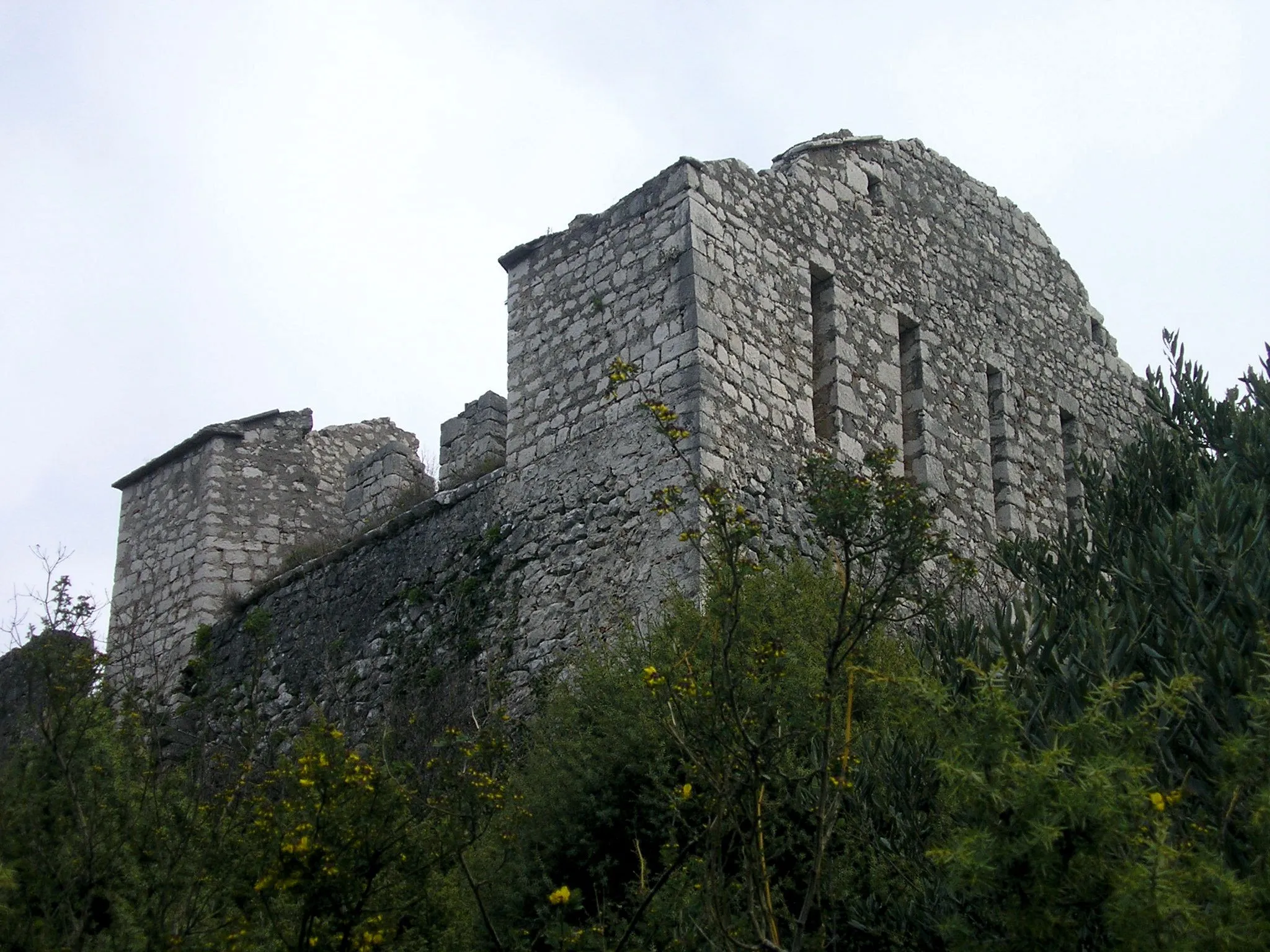 Photo showing: Old town Brštanik (Opuzen)