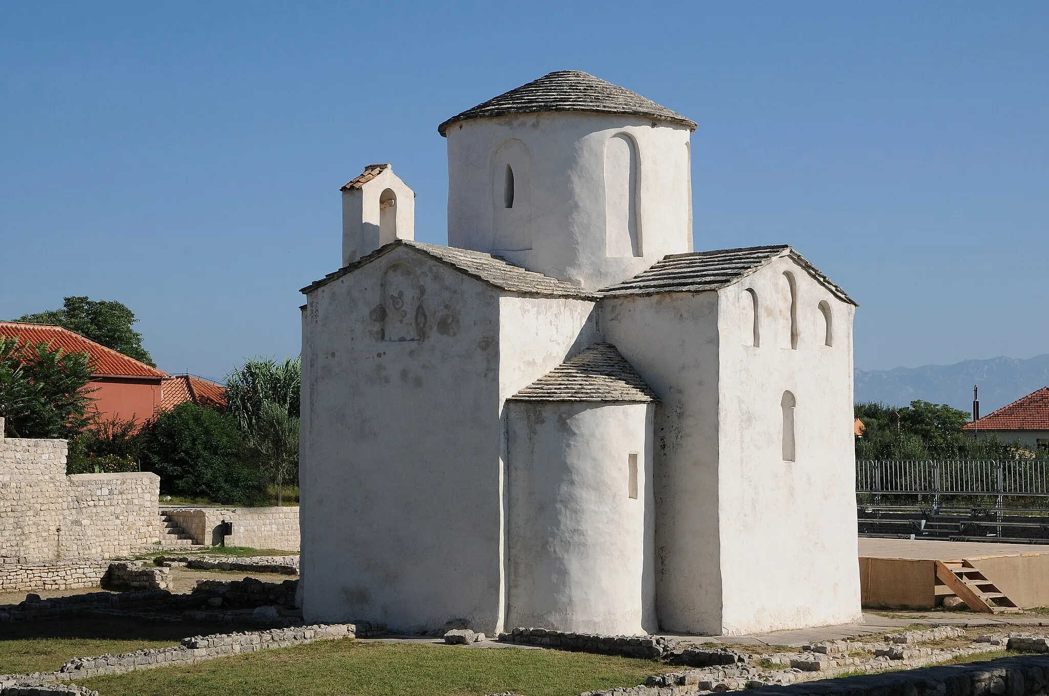 Photo showing: Nin, Croatia - Church of St. Cross