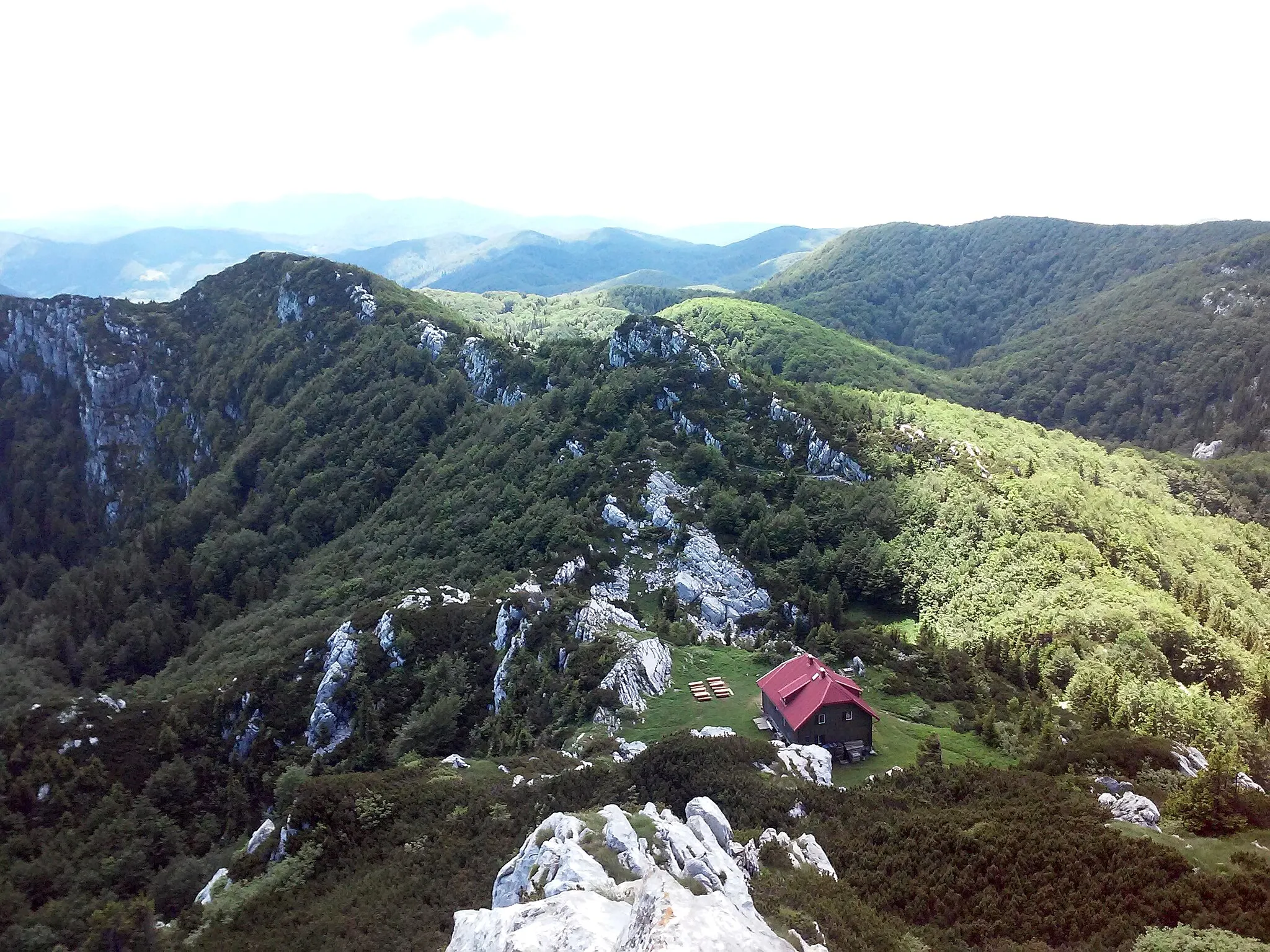Photo showing: Pogled s vrha Risnjak 1528m