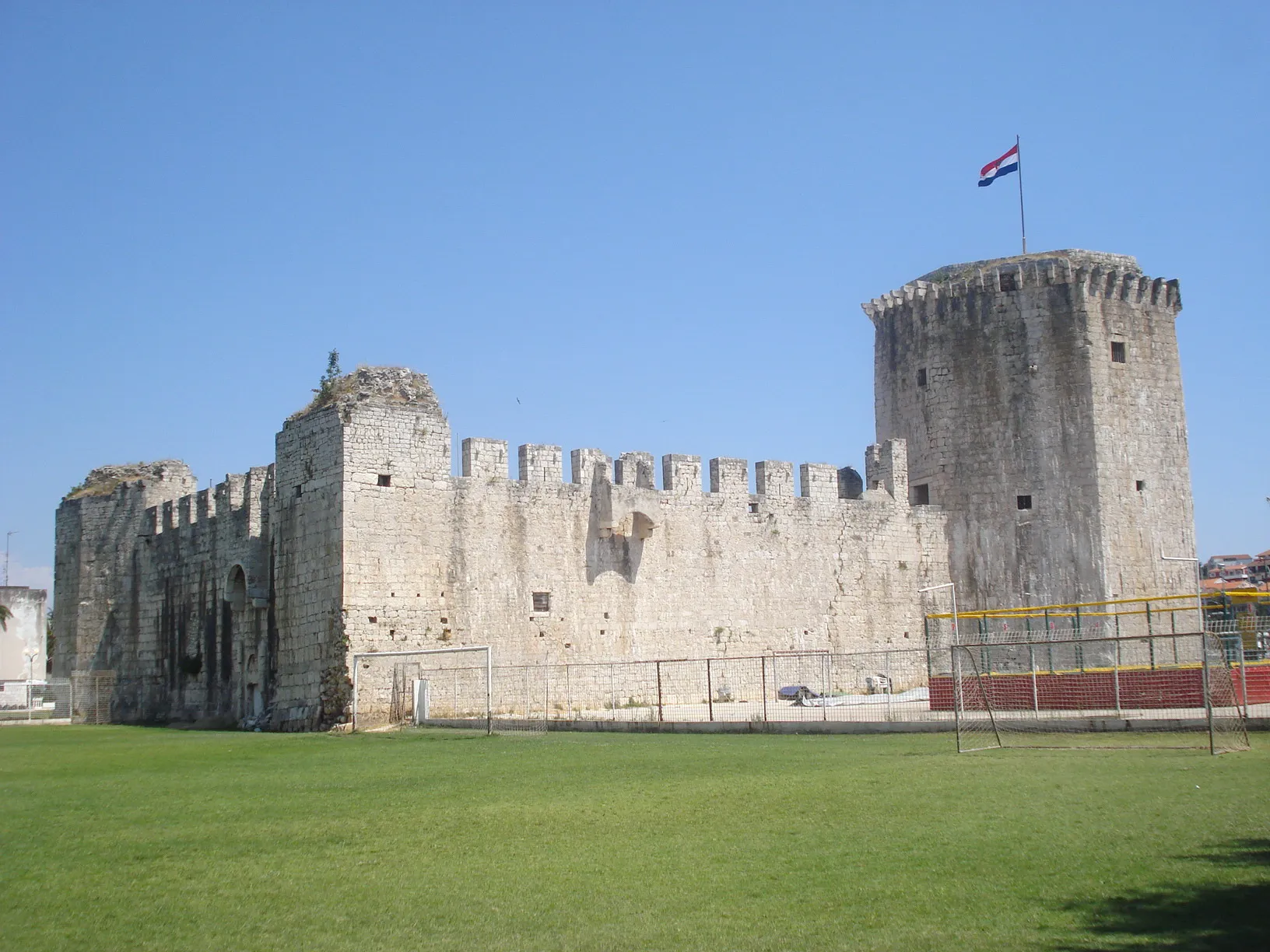 Photo showing: Kamerlengo fortress in Trogir, Croatia - northwest view