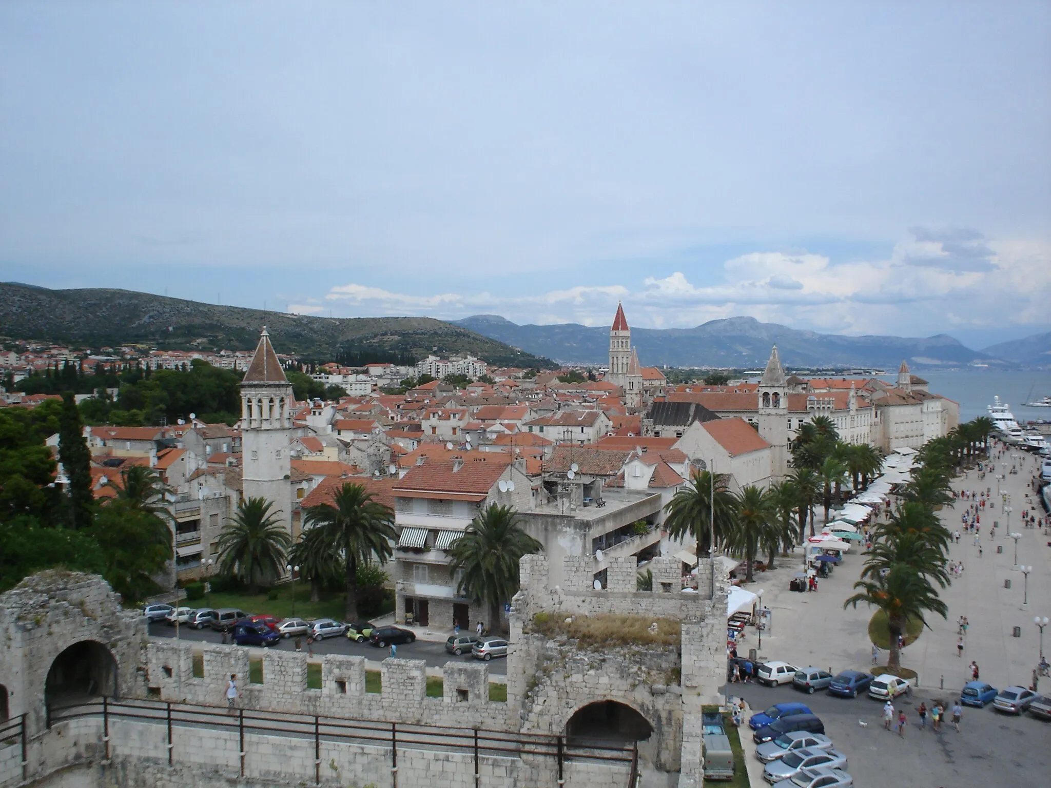 Photo showing: Trogir (Croatia) skyline.