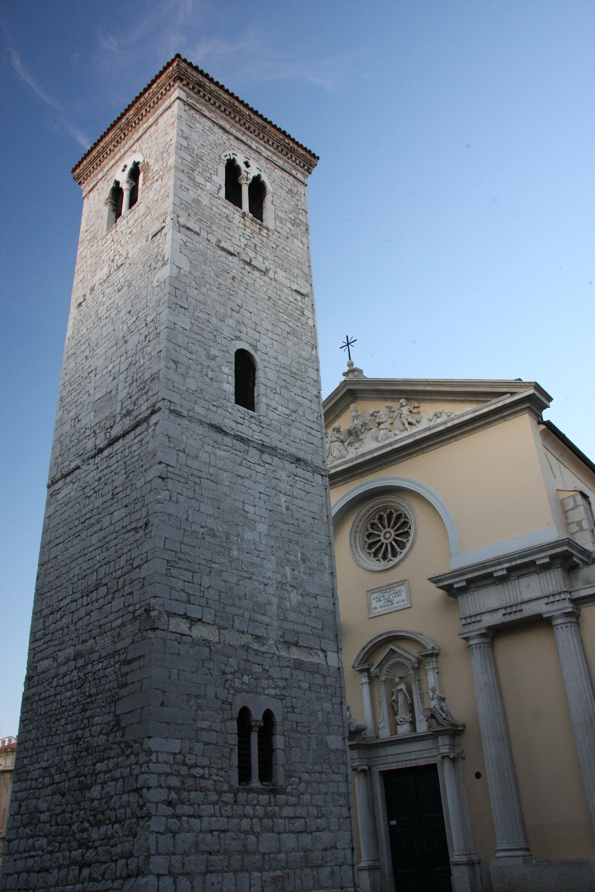 Photo showing: Church at Dusk - Rijeka, Croatia 2011