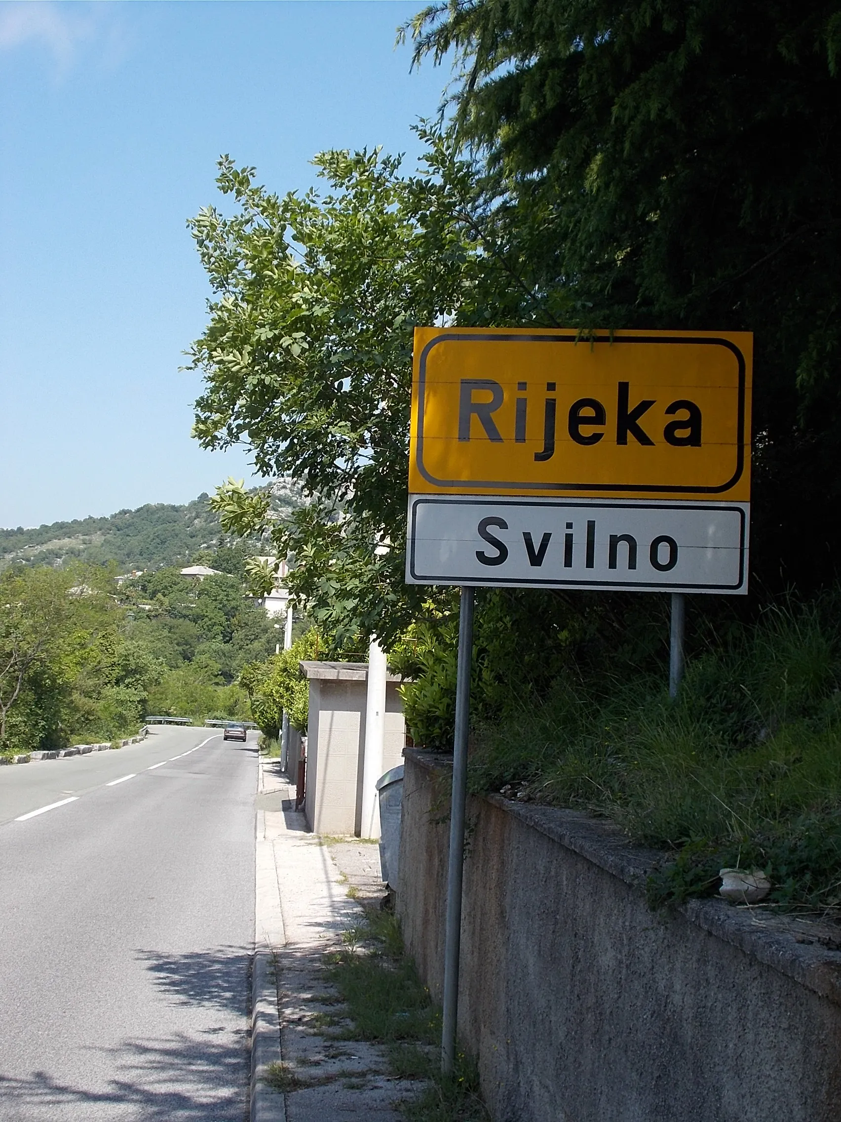 Photo showing: Rijeka - Čavle és Rijeka határán, a D3-as úton