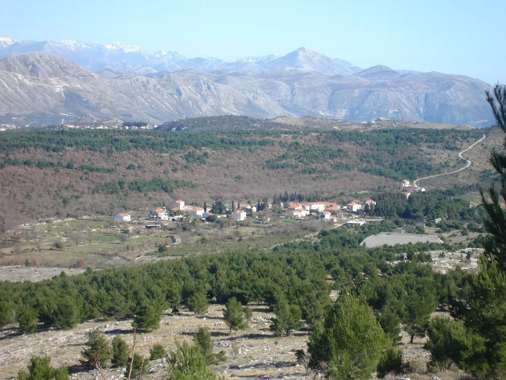 Photo showing: Village Bosanka near Dubrovnik