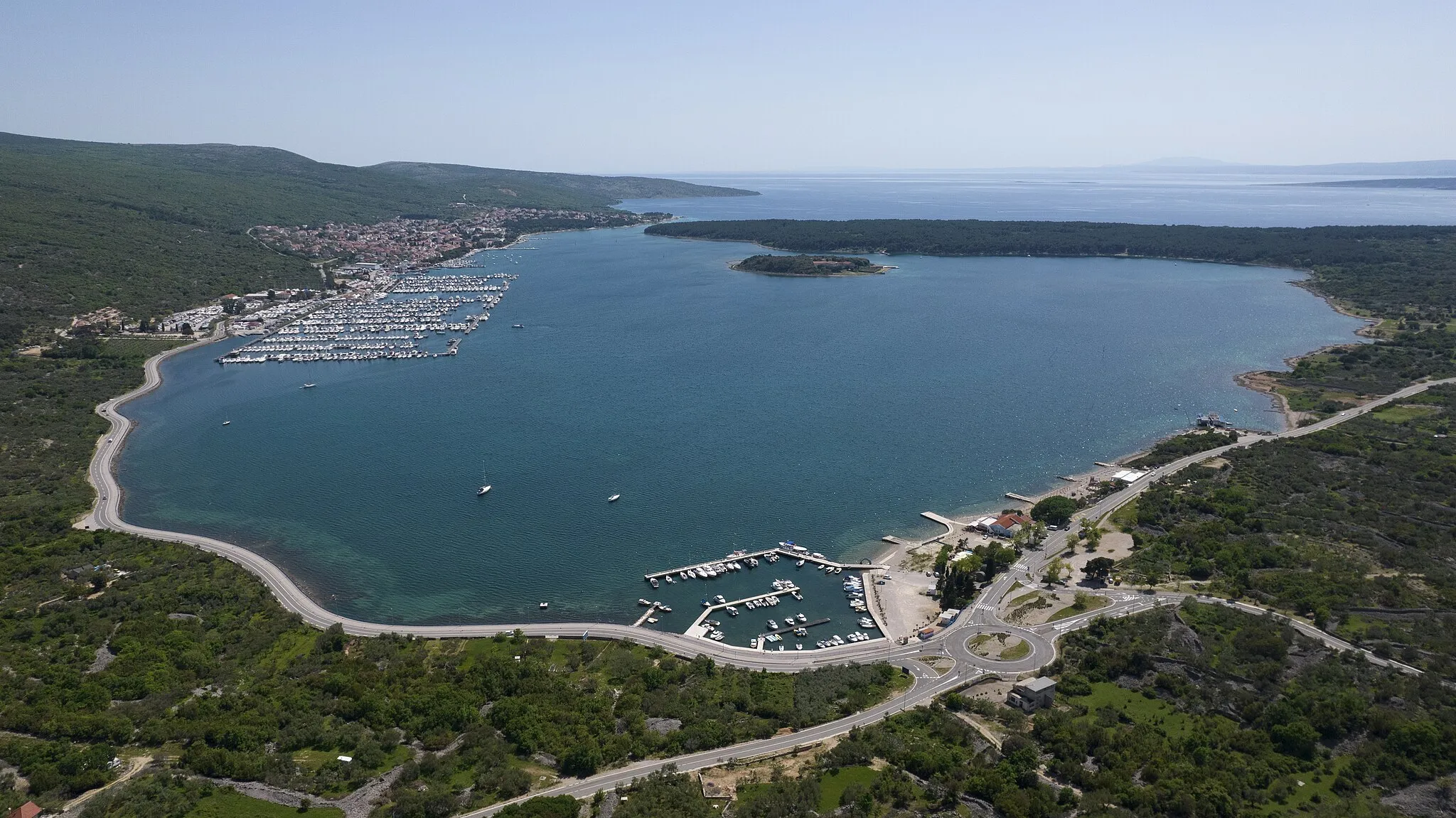 Photo showing: Puntarska draga, Krk, Croatia
