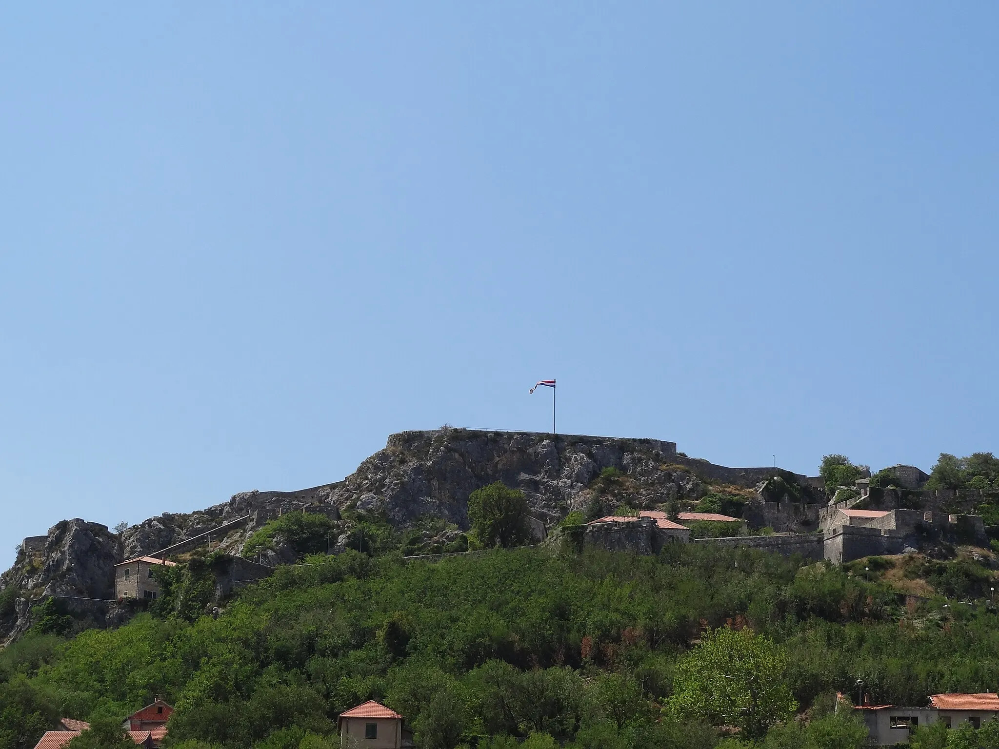 Photo showing: Knin Fortress, Croatia