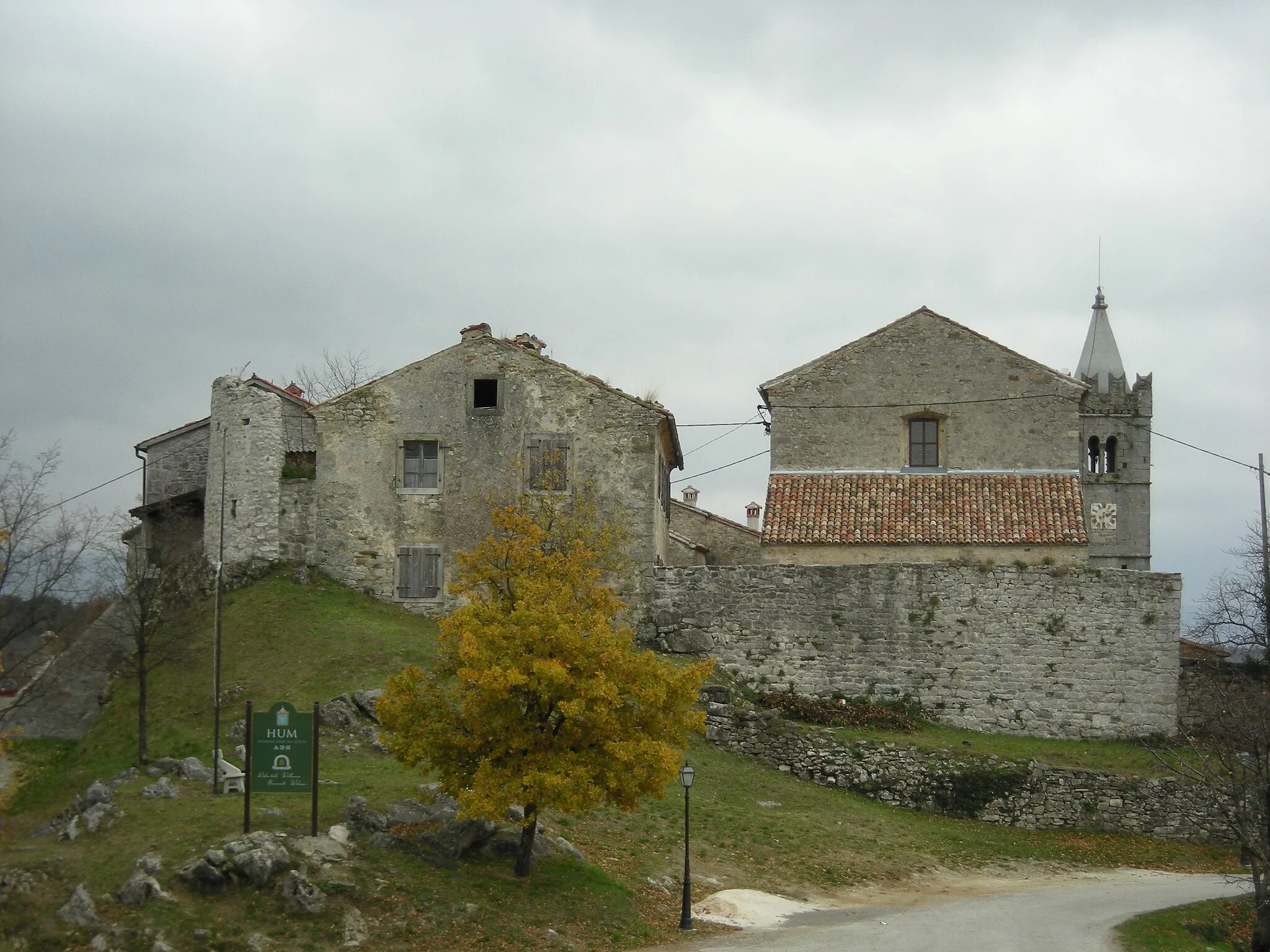 Photo showing: Hum, Istria, Croatia