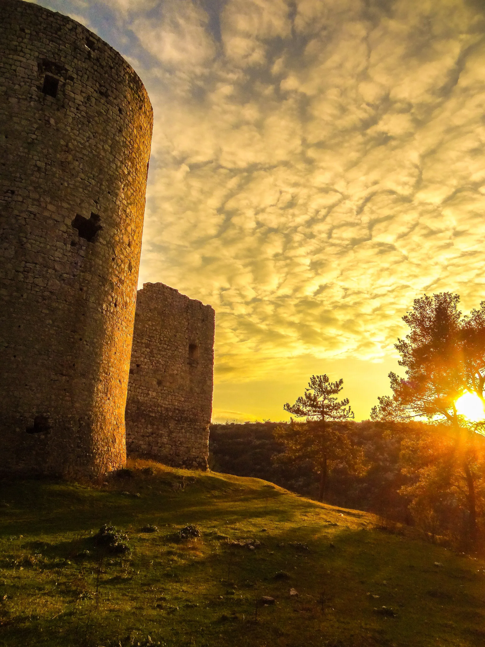 Photo showing: Kličevica fortress 15th century,Raštević,near Benkovac,Zadar county