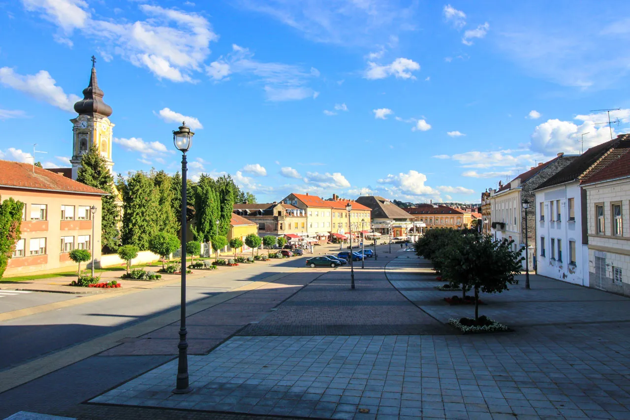 Photo showing: Kulturno-povijesna cjelina grada Daruvara