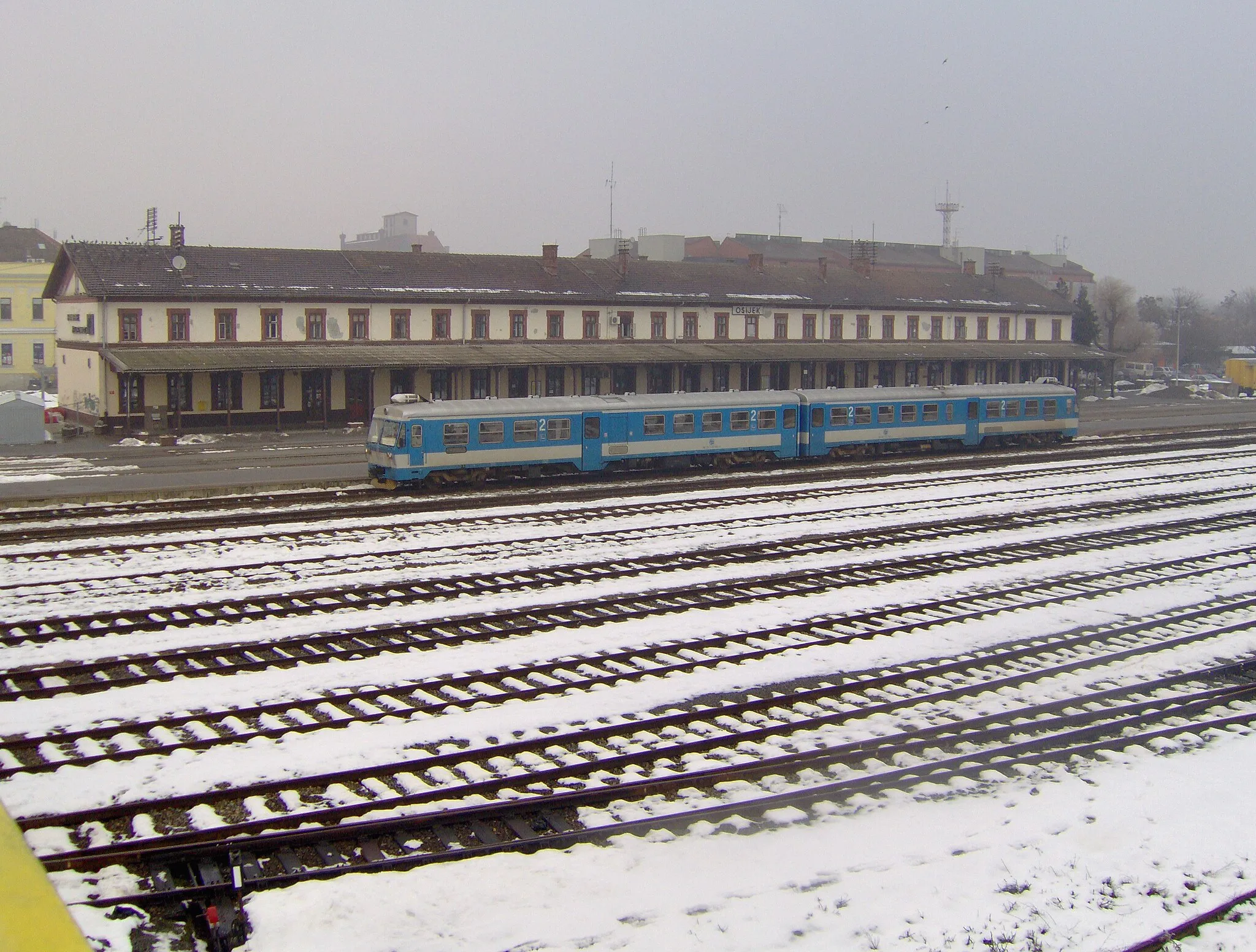 Photo showing: Osijek,kolodvor