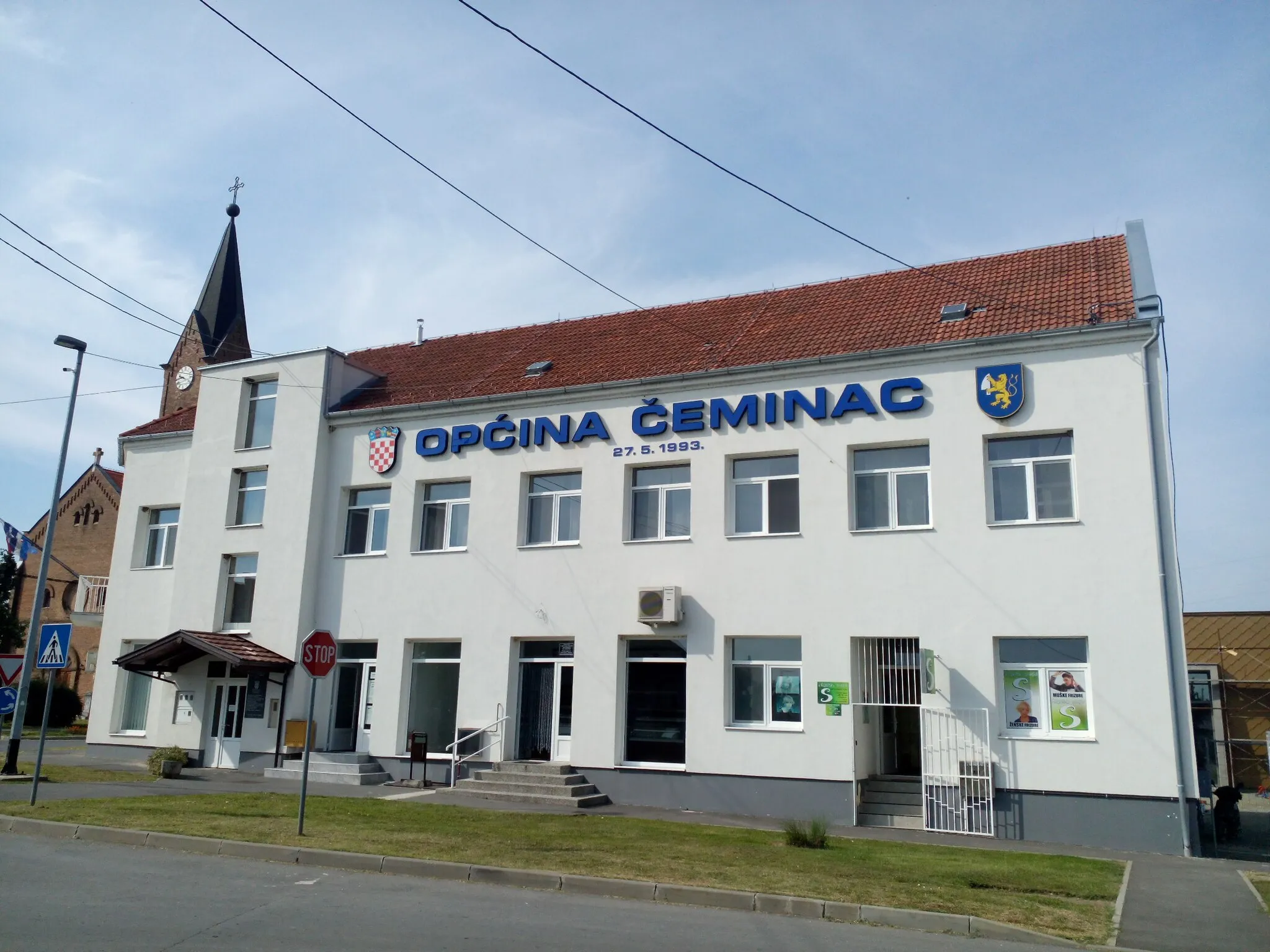 Photo showing: Seat of the Municipality of Čeminac.