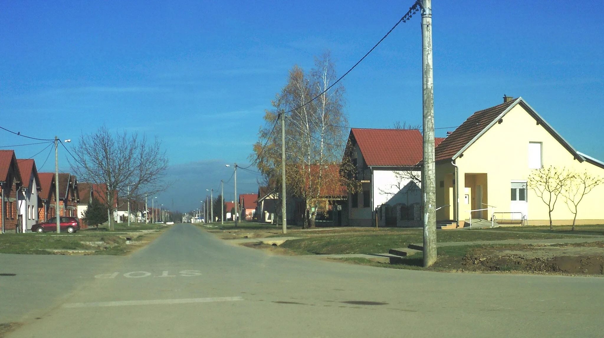 Photo showing: Bogdanovci ulica Matije Gupca