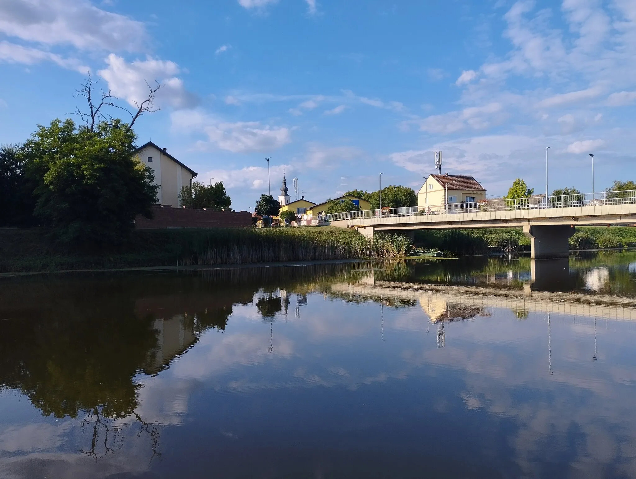Photo showing: Rokovci from the Bosut river.