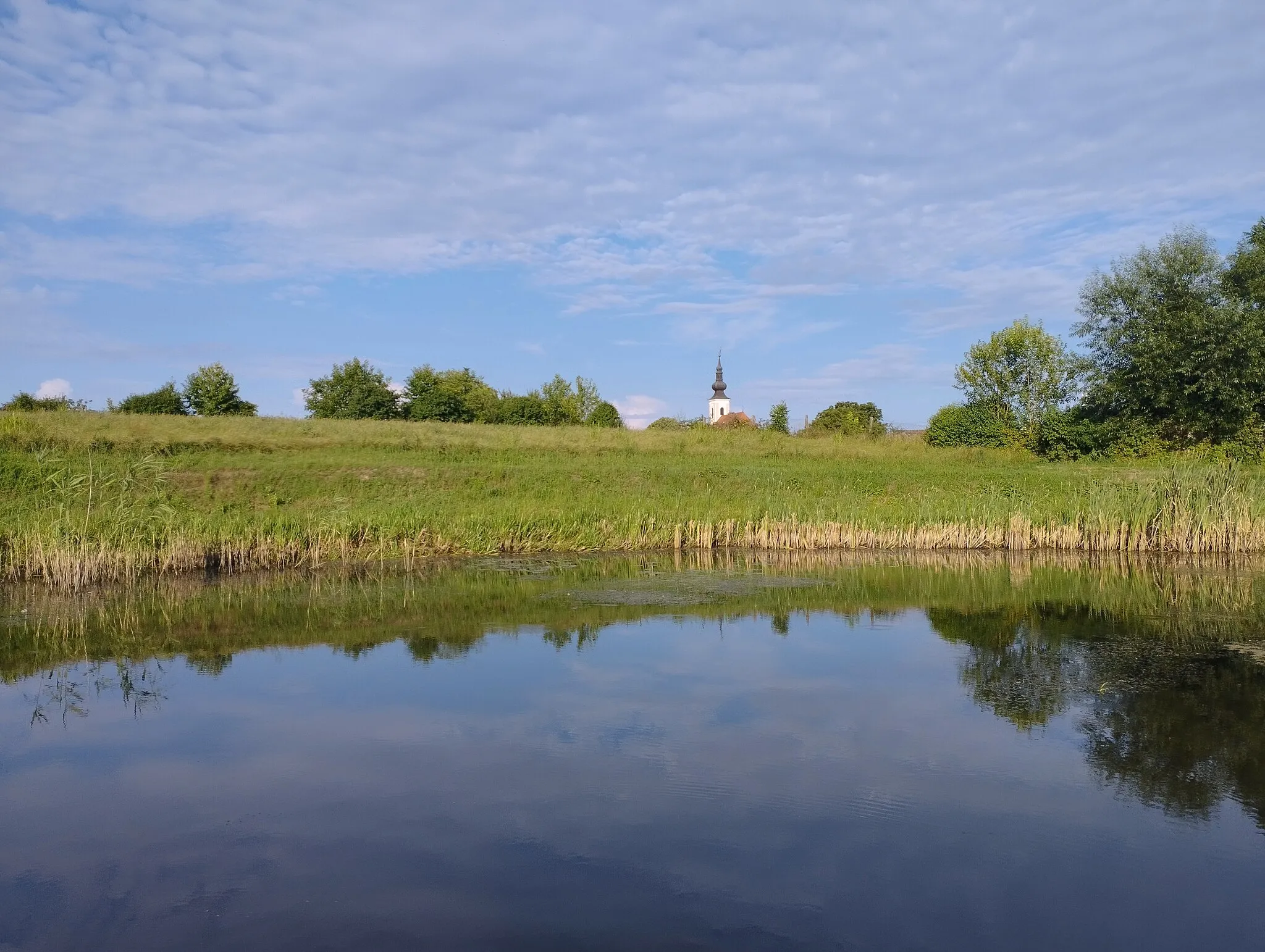 Photo showing: Rokovci from the Bosut river.