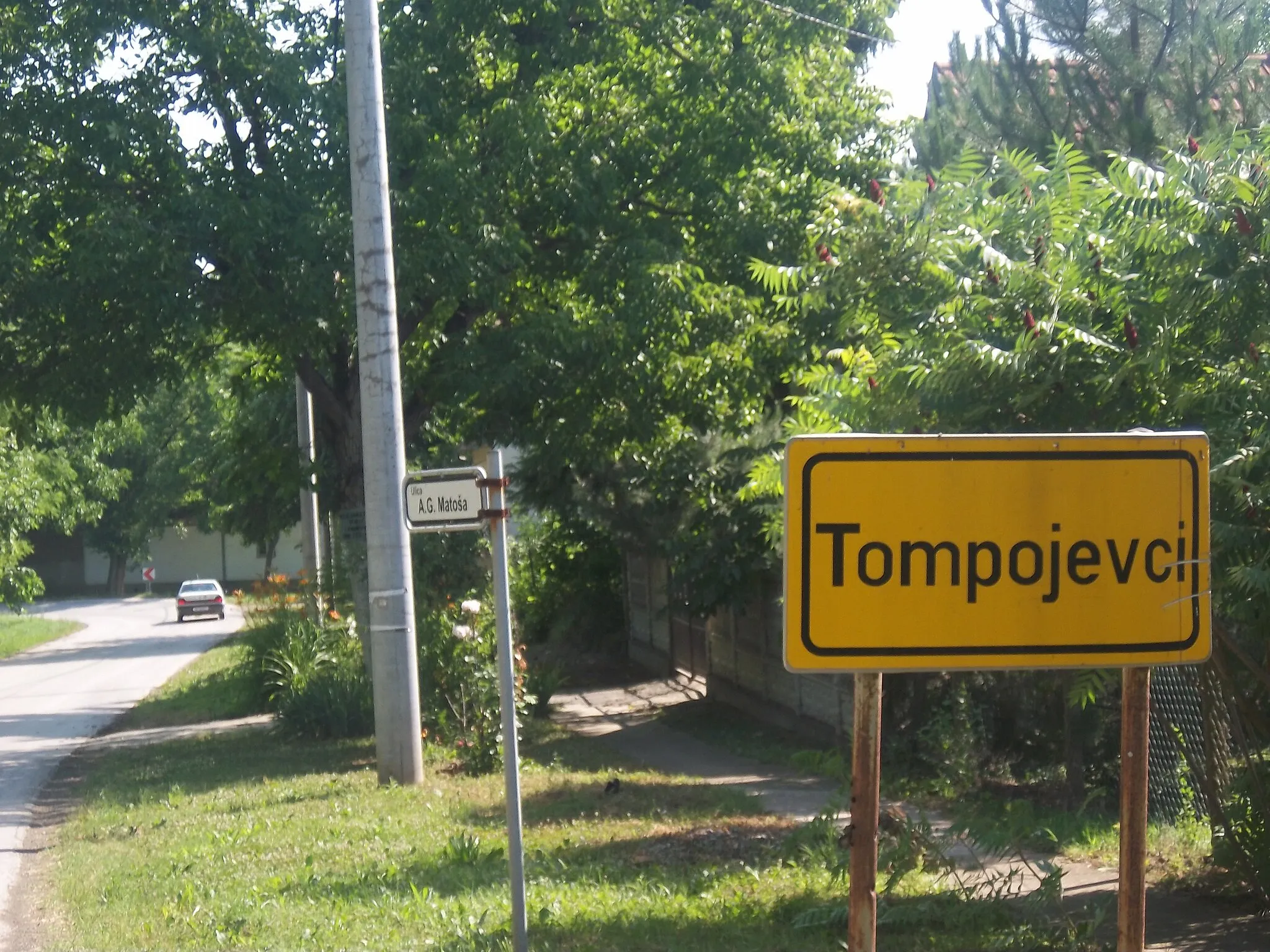 Photo showing: Village and municipality Tompojevci in Eastern Croatia