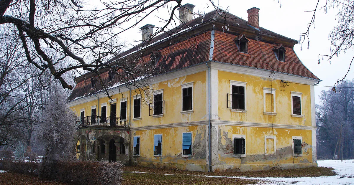 Photo showing: Dvorac Baruna Trenka u mjestu Trenkovo
