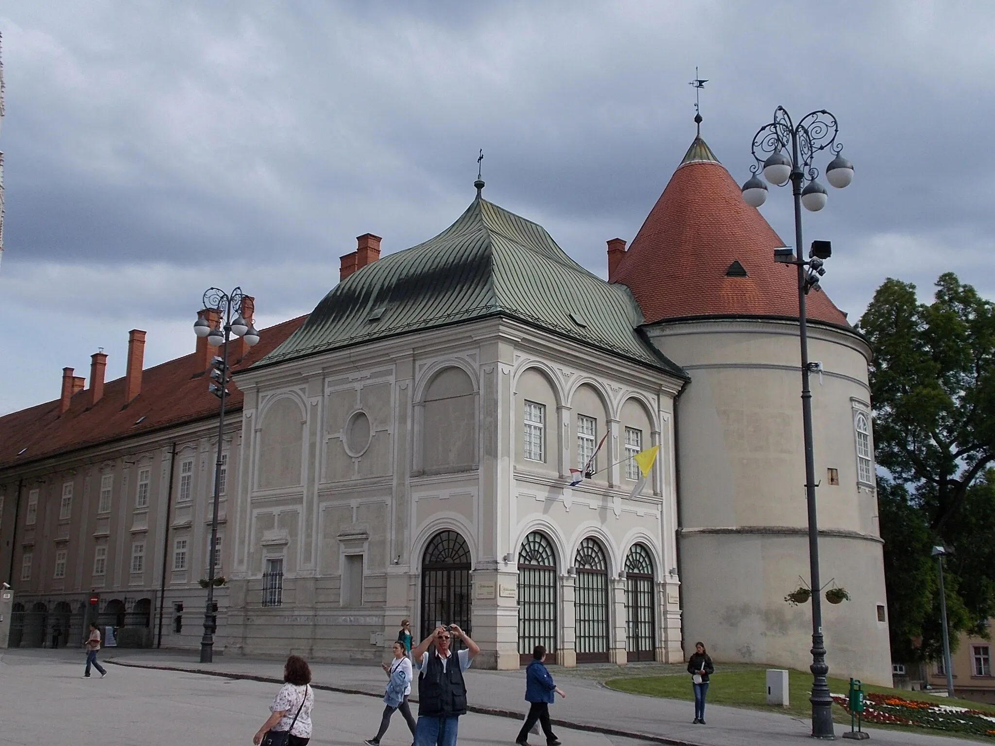 Photo showing: Zágráb - püspöki palota