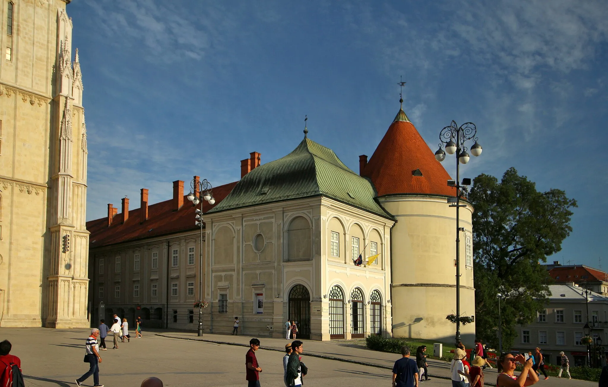Photo showing: Záhřeb, Kapitol, katedrála a okolí