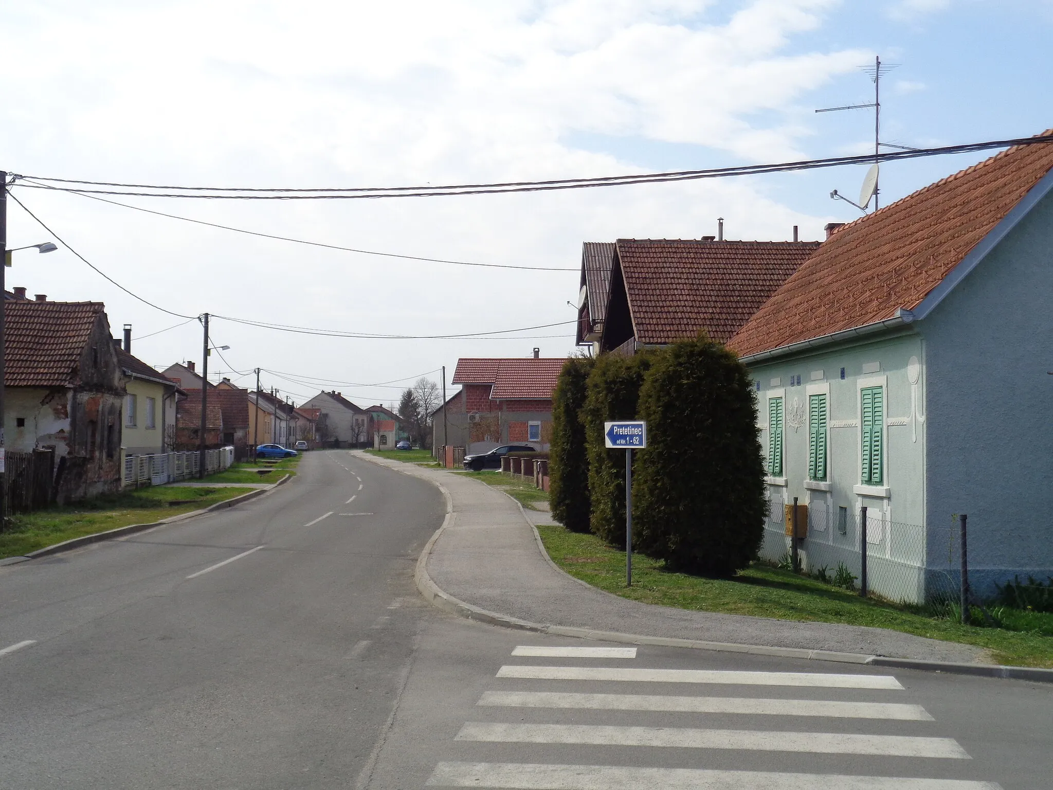 Photo showing: Pretetinec village, Nedelišće municipality, Medjimurje County, Croatia