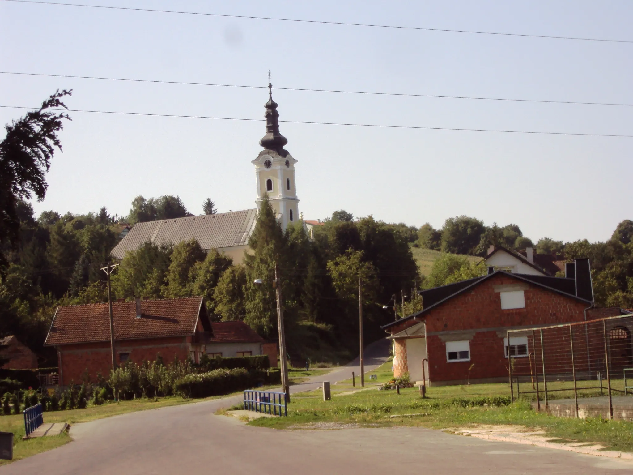 Photo showing: Village of Veliko Trojstvo near Bjelovar, Croatia