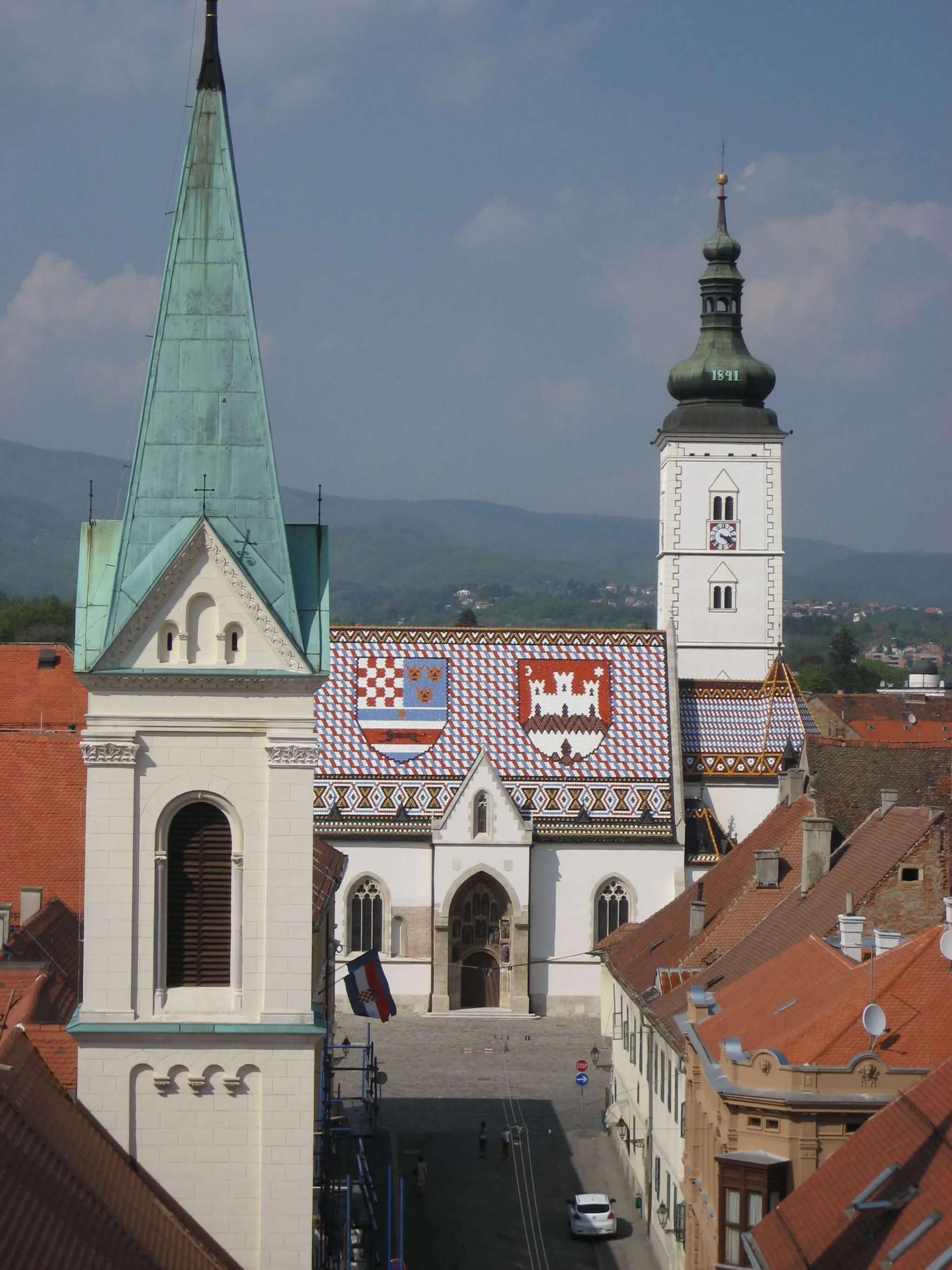 Photo showing: Crkva sv. Marka, Zagreb, Croatia