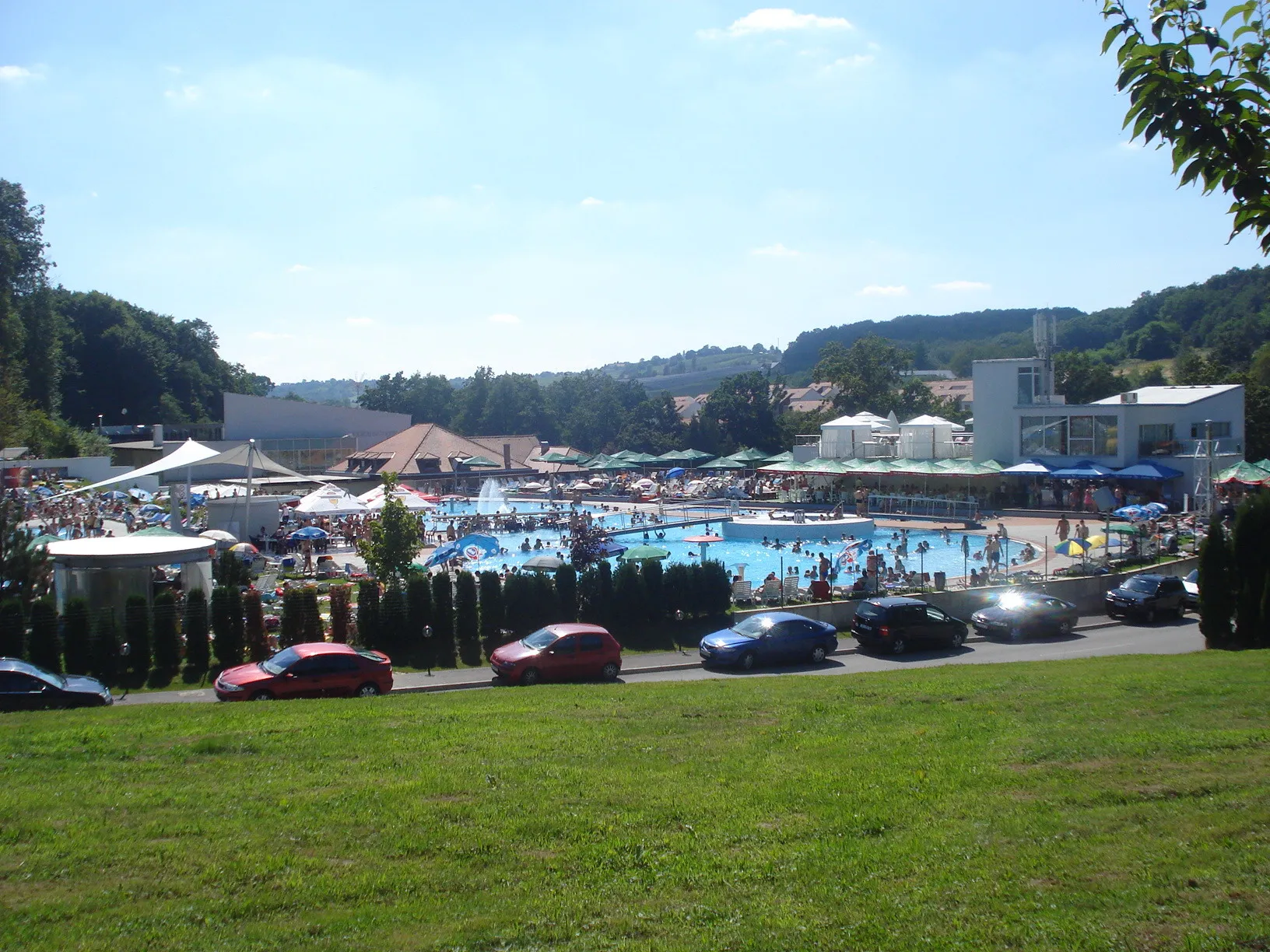 Photo showing: Vučkovec (Croatia) - spa complex 2010 (north view)