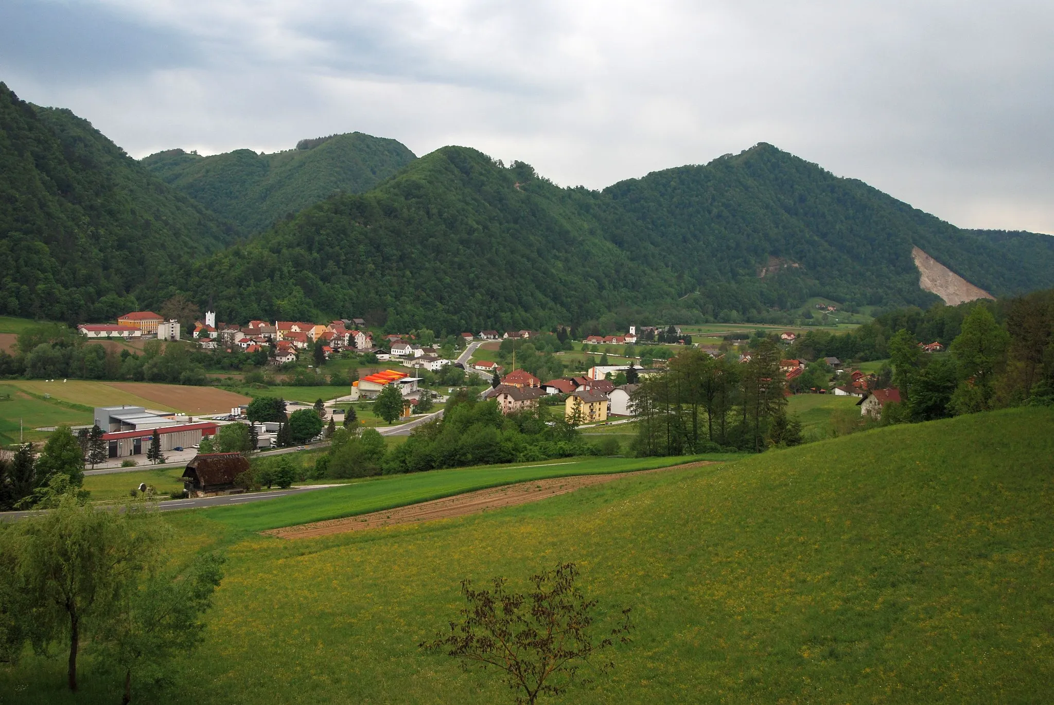 Photo showing: Kozje, a small town in eastern Slovenia.