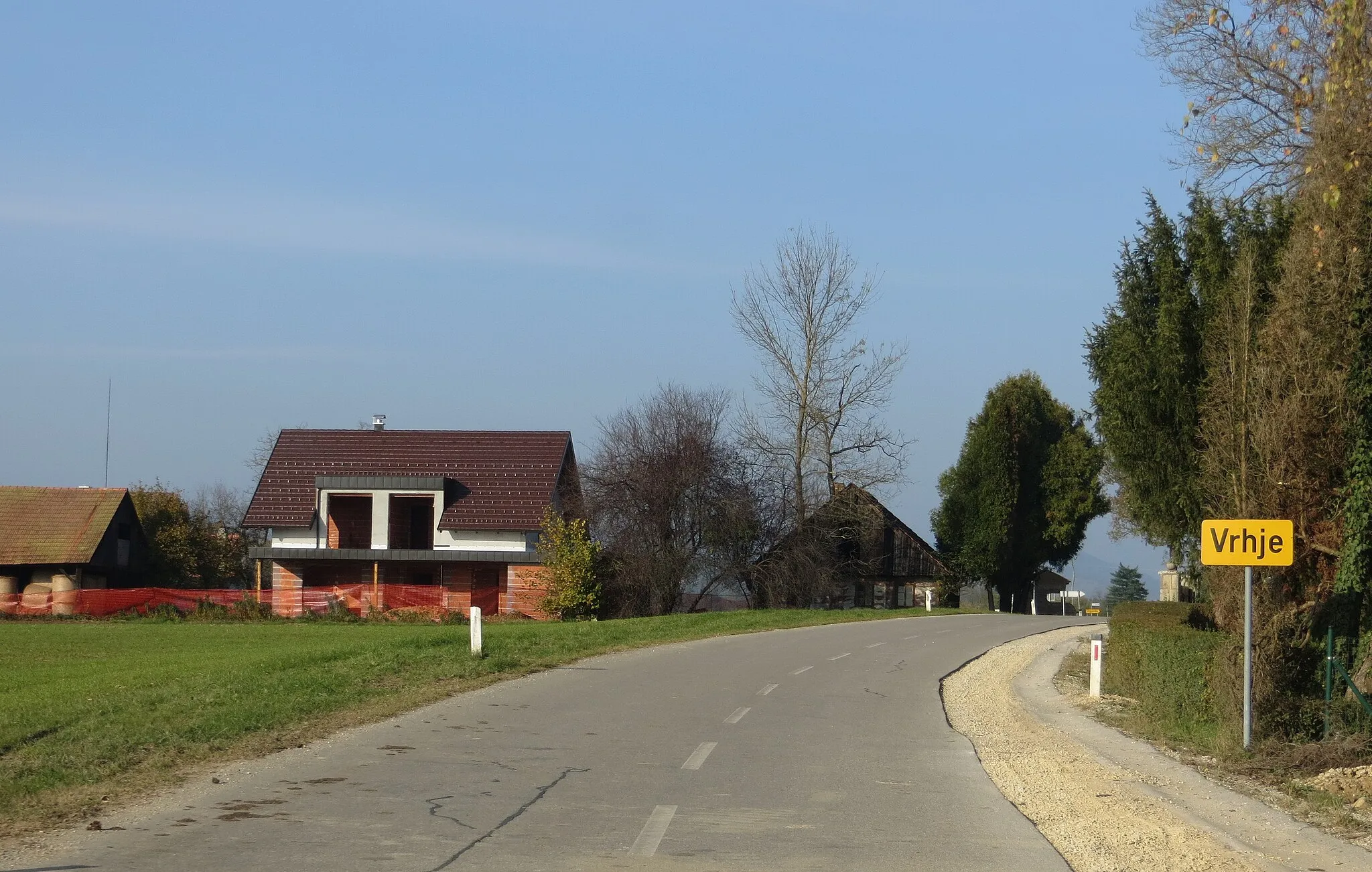 Photo showing: Vrhje, Municipality of Brežice, Slovenia