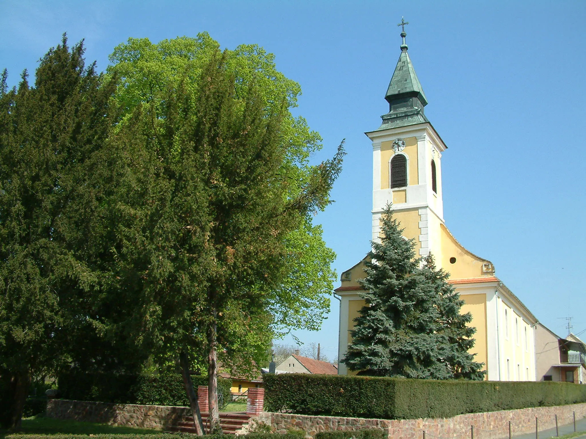 Photo showing: Iharosberényi evangélikus templom