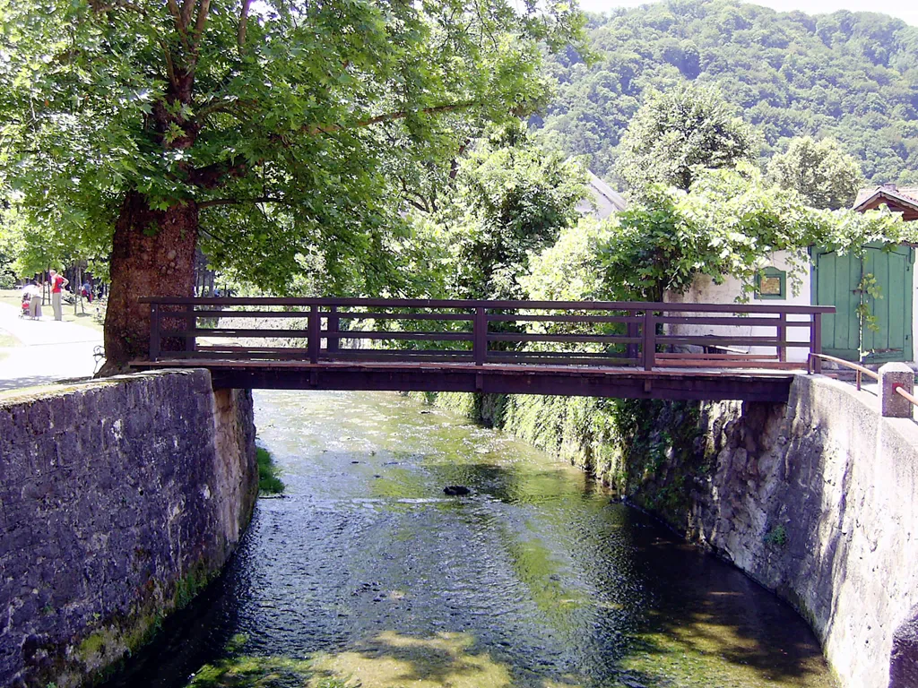Photo showing: Gradna river in the Samobor, Croatia.