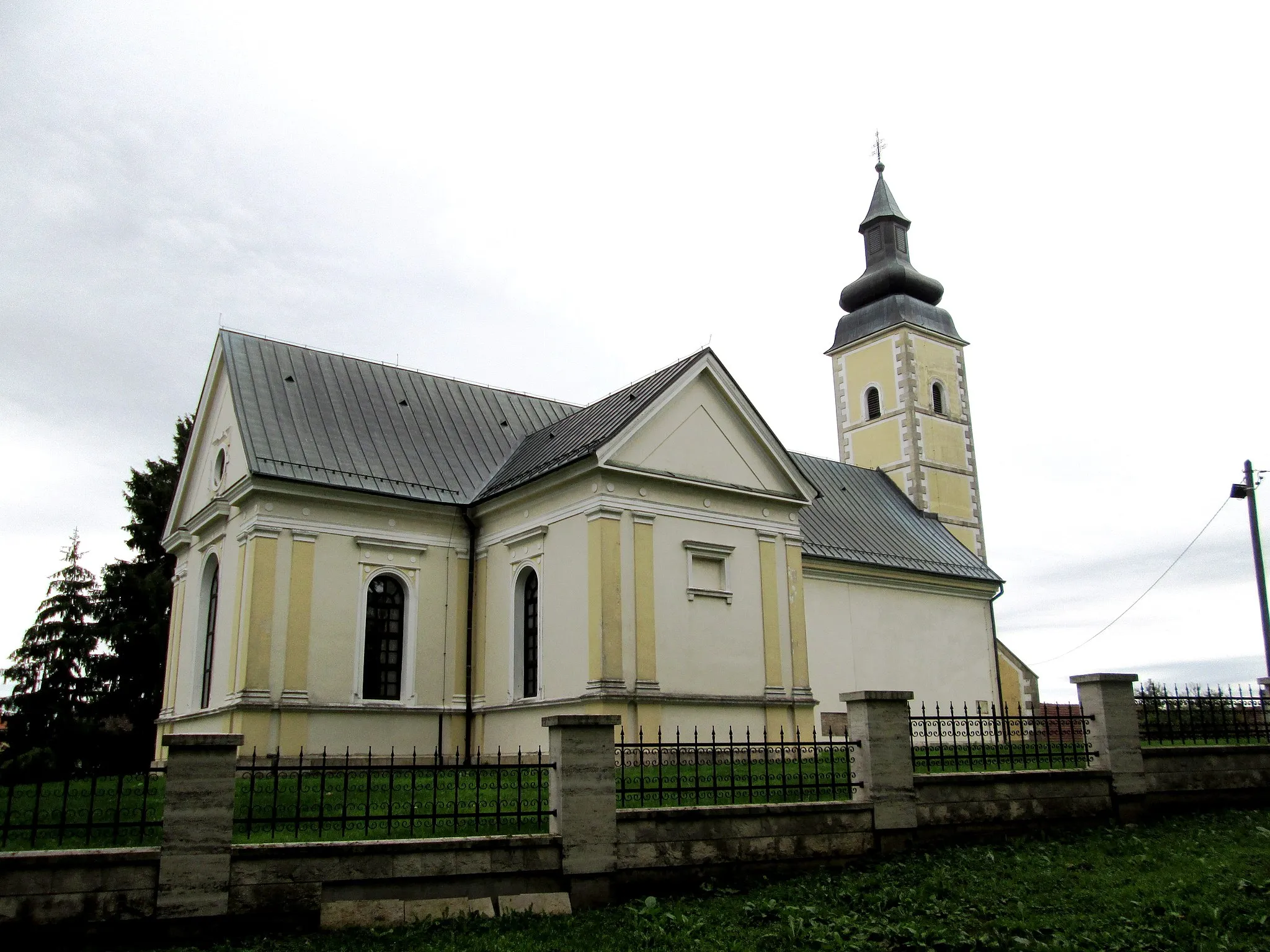 Photo showing: St. John Baptist Church in Sveti Ivan Zabno, Croatia.