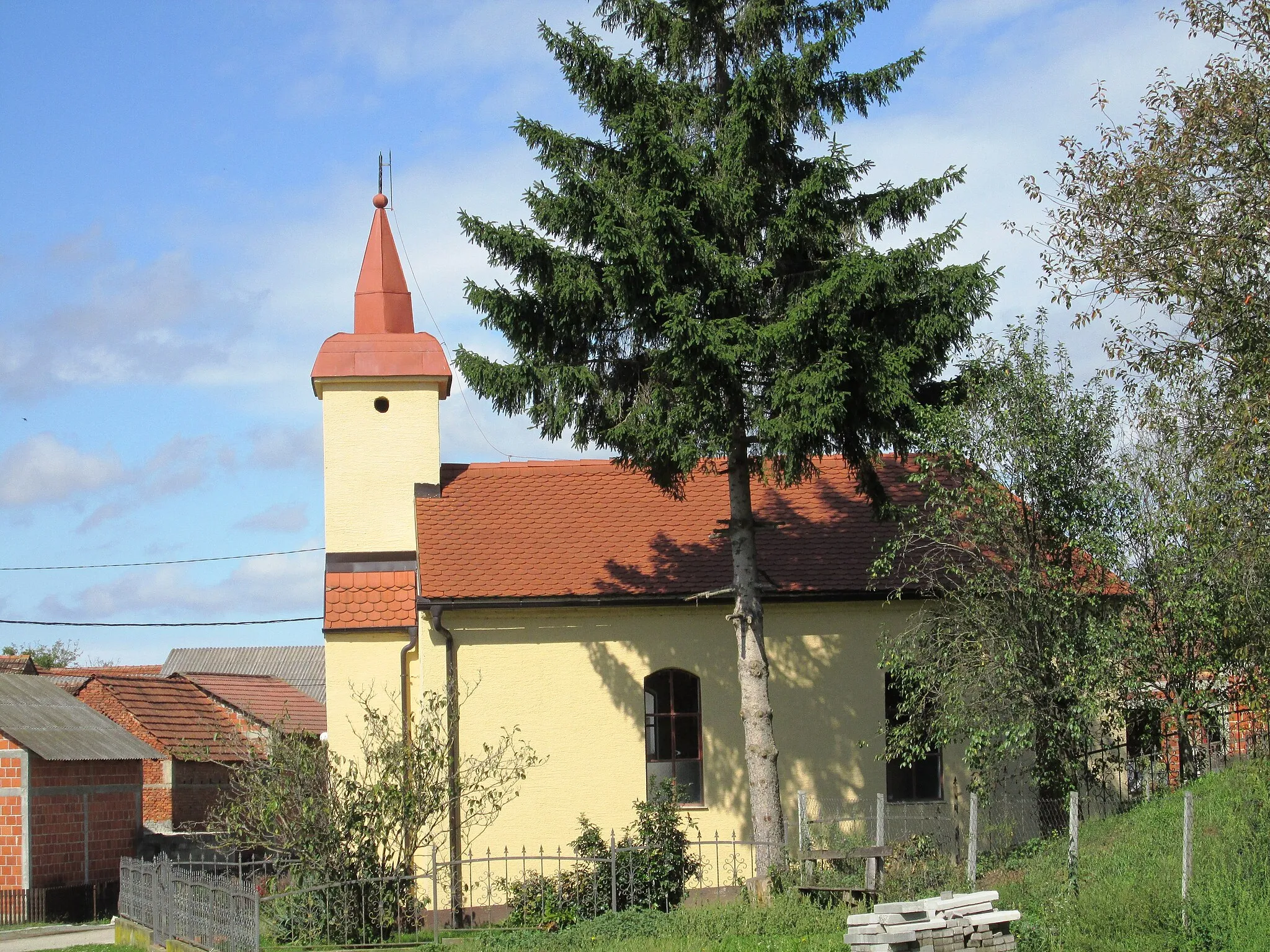 Photo showing: St. Anthony Catholic Church in Gregurovec, Croatia. This is a a photo of a cultural heritage in Croatia with ID:Z-3379