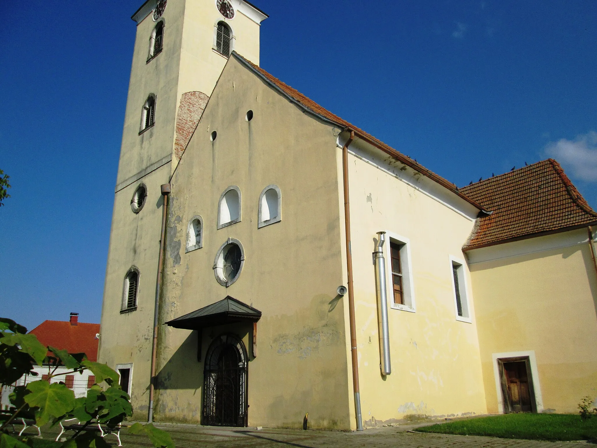 Photo showing: Church in Cirkvena, Croatia