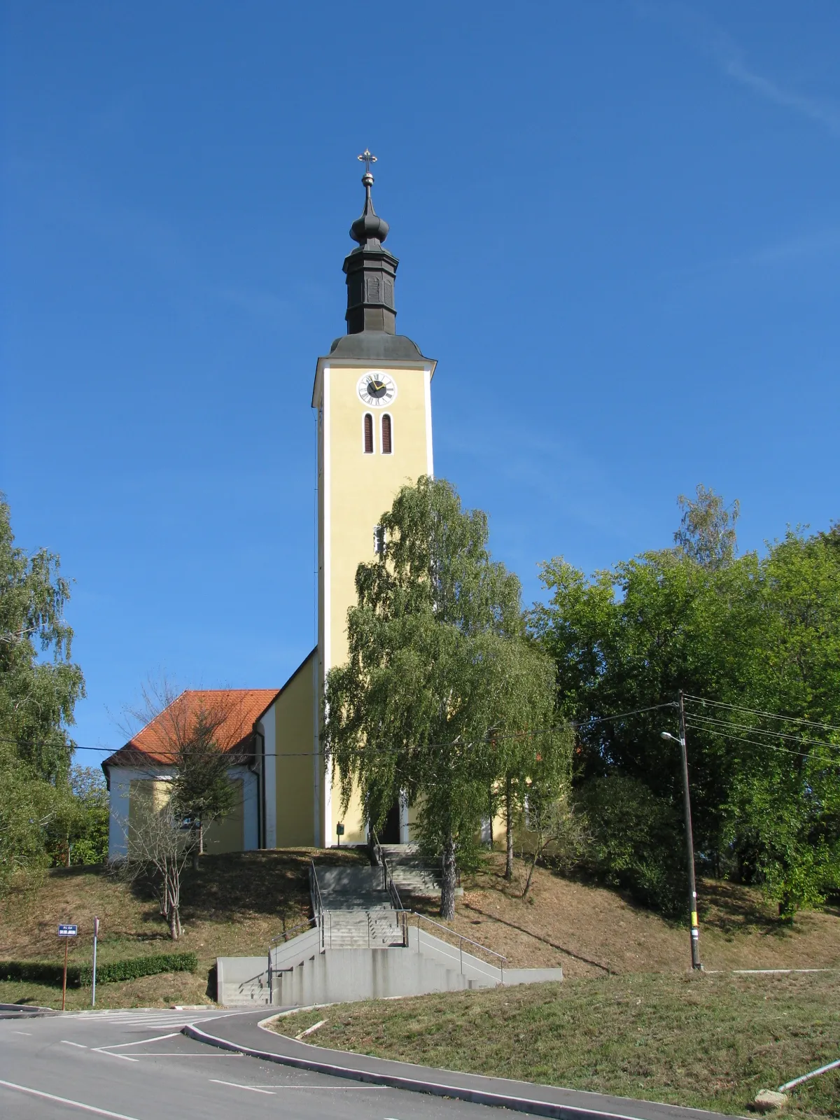 Photo showing: Church of St. Brice, Brckovljani Municipality, Croatia