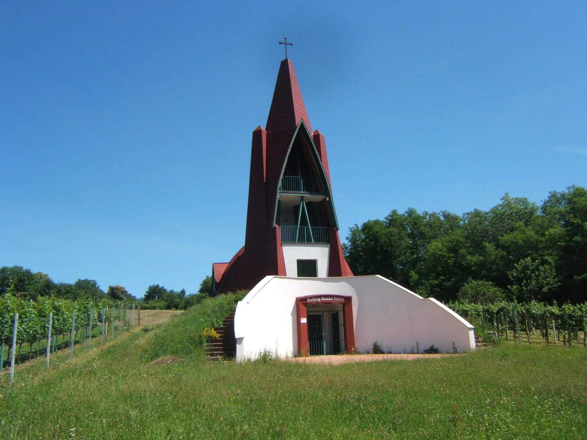 Photo showing: Zajk, Boldog Buzád-kilátó