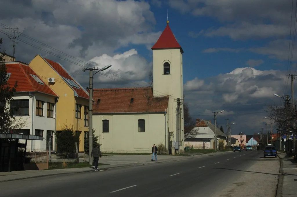 Photo showing: Senica-Čáčov, St. Mary church (1833)