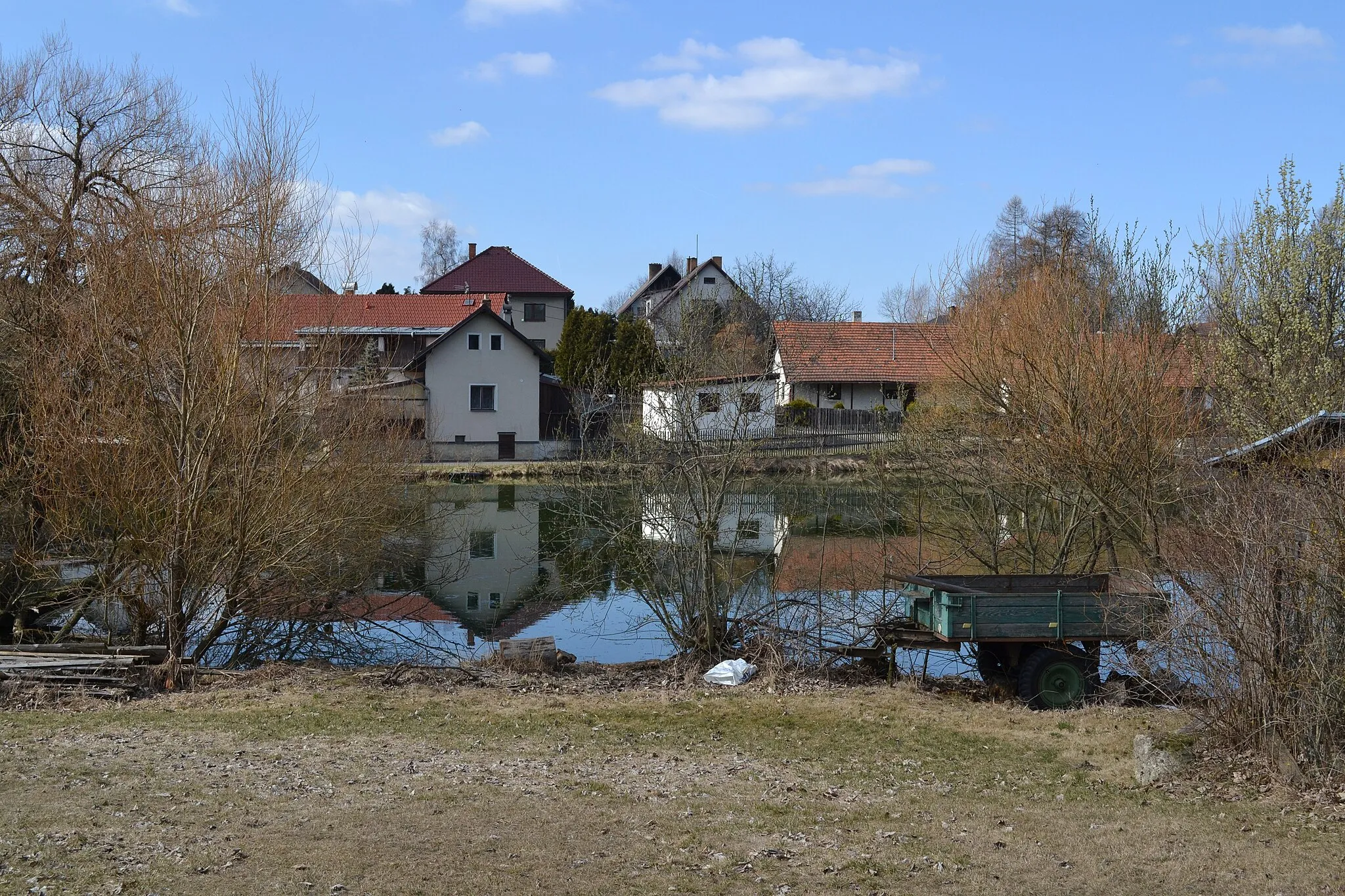 Photo showing: Chroustov (Bohdalov) - Vraný rybník