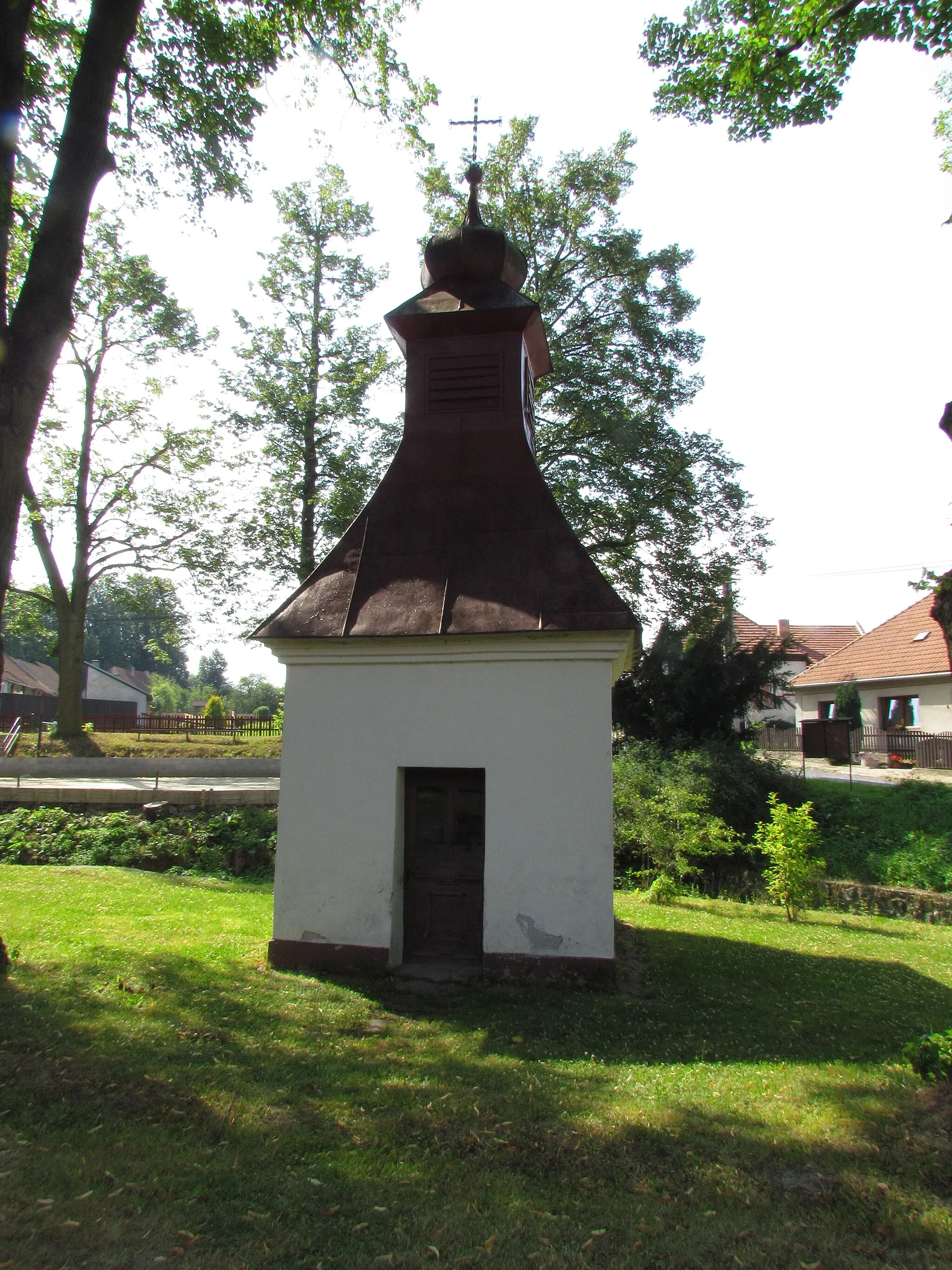 Photo showing: Chapel in Batouchovice, Třebíč District.