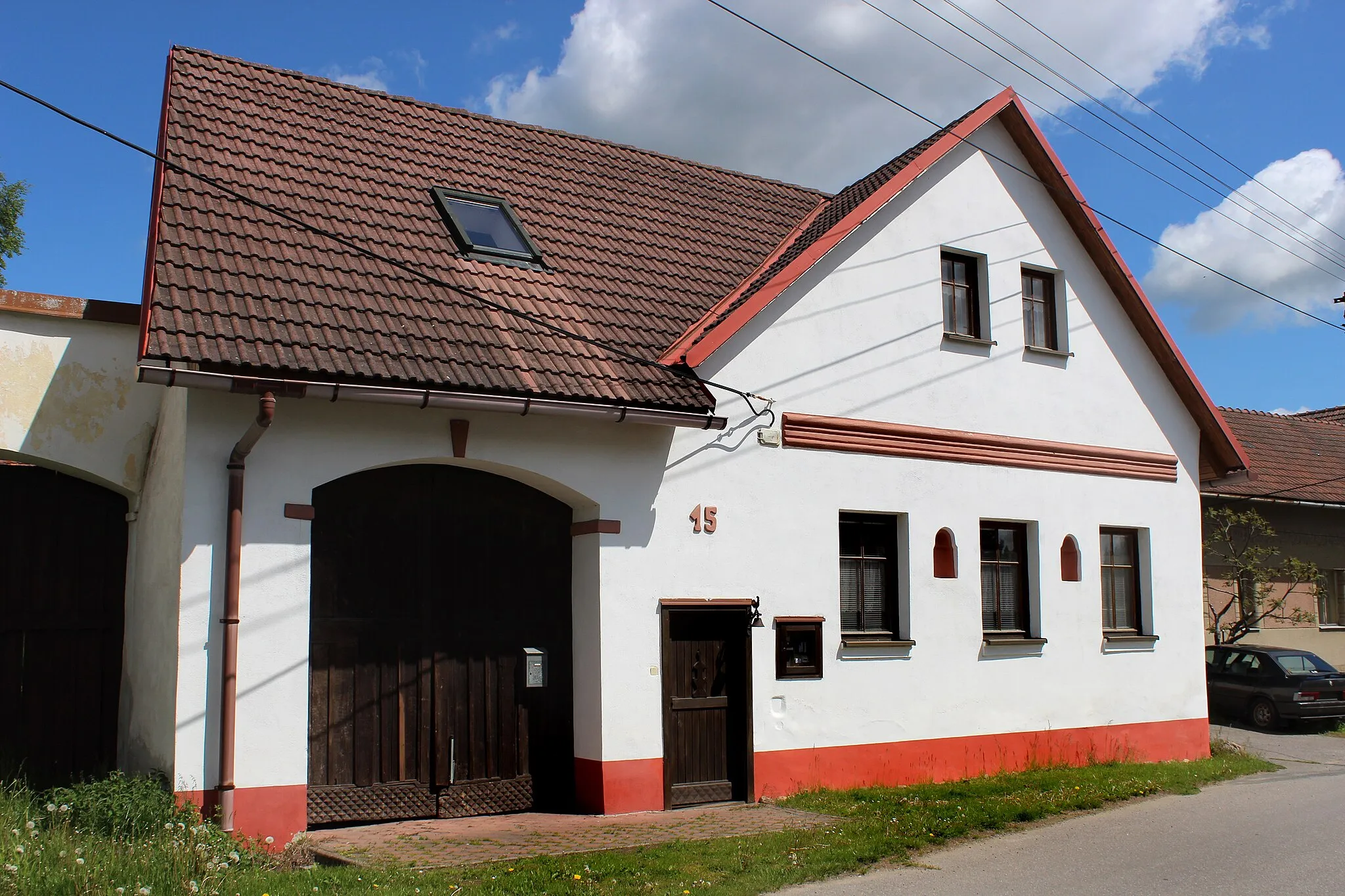 Photo showing: House No 15 in Špinov, part of Nížkov, Czech Republic